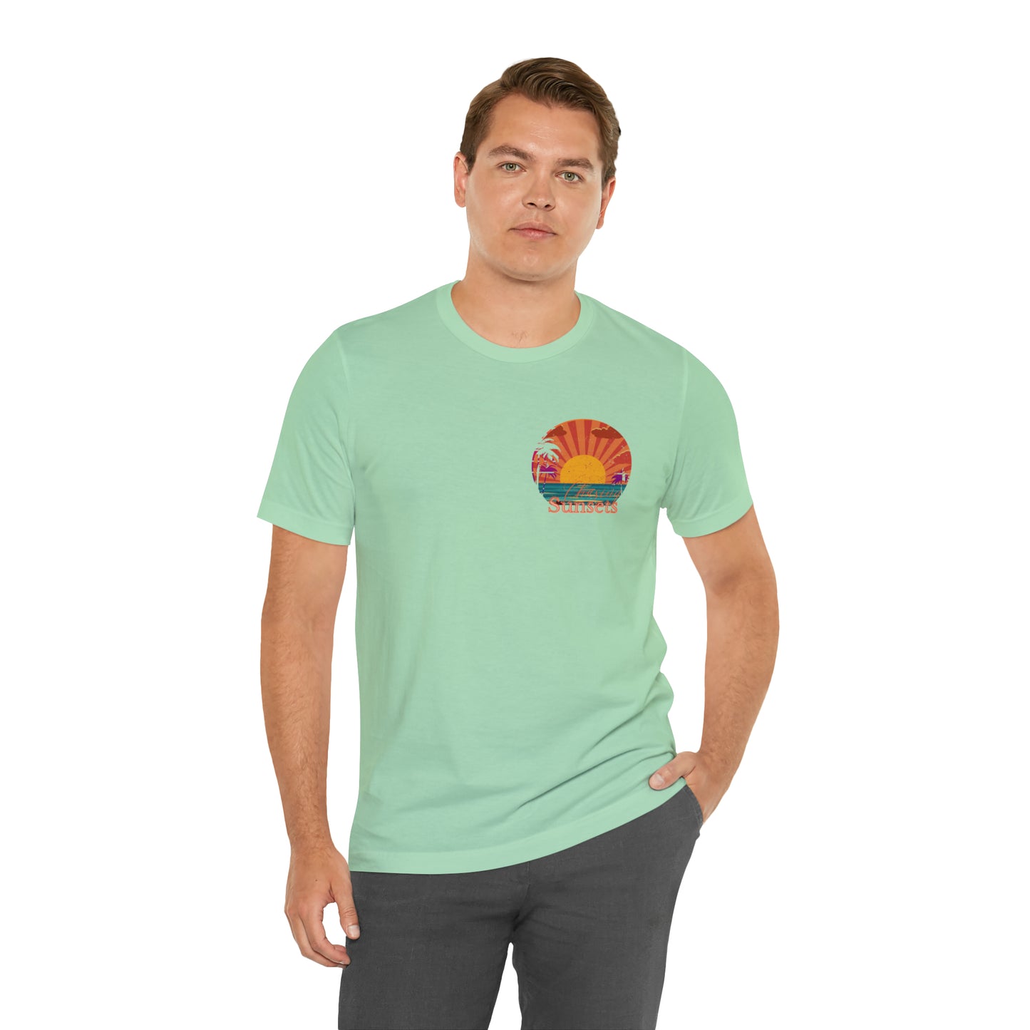 Chasing Sunsets shirt Adventurer shirt Good vibes only T shirt gift for her gift for him vacation shirt best friend