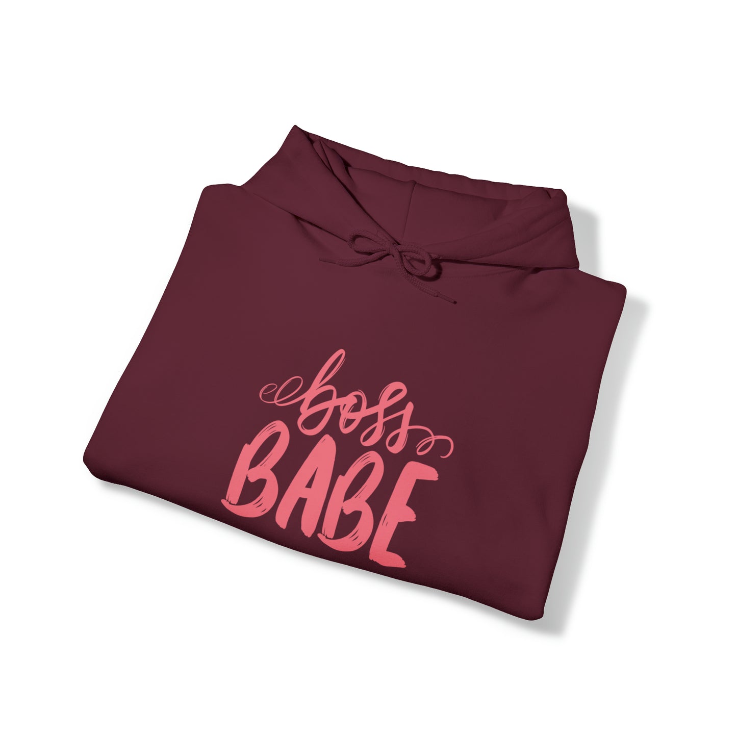 Boss Babe hoodie, boss babe energy, gift for her, millionaire babe, Unisex Heavy Blend Hooded Sweatshirt