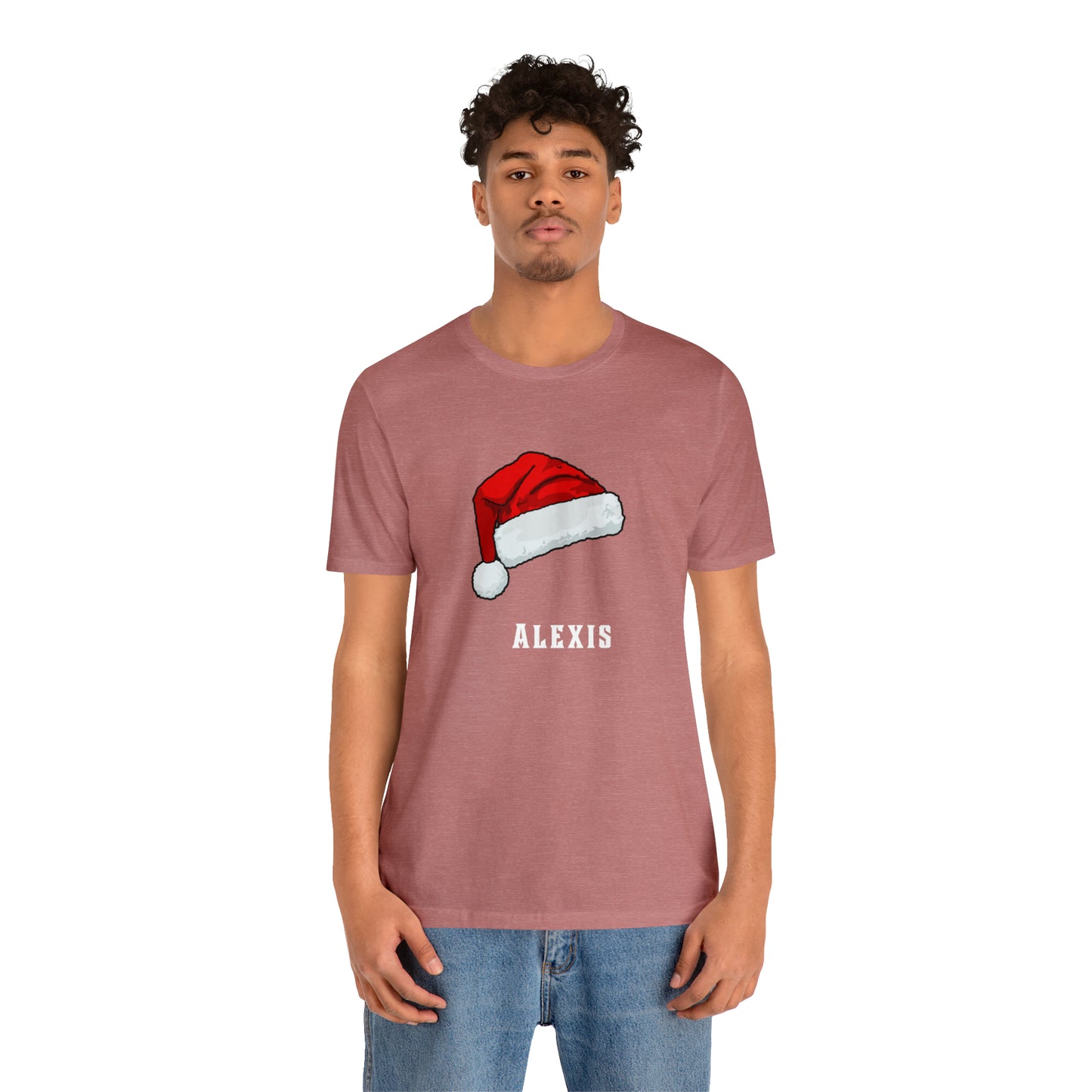 Matching Family Christmas Shirts, Santa claus Hat family tshirts Family Christmas Shirt, Matching Xmas Tees Custom Christmas T shirt photos