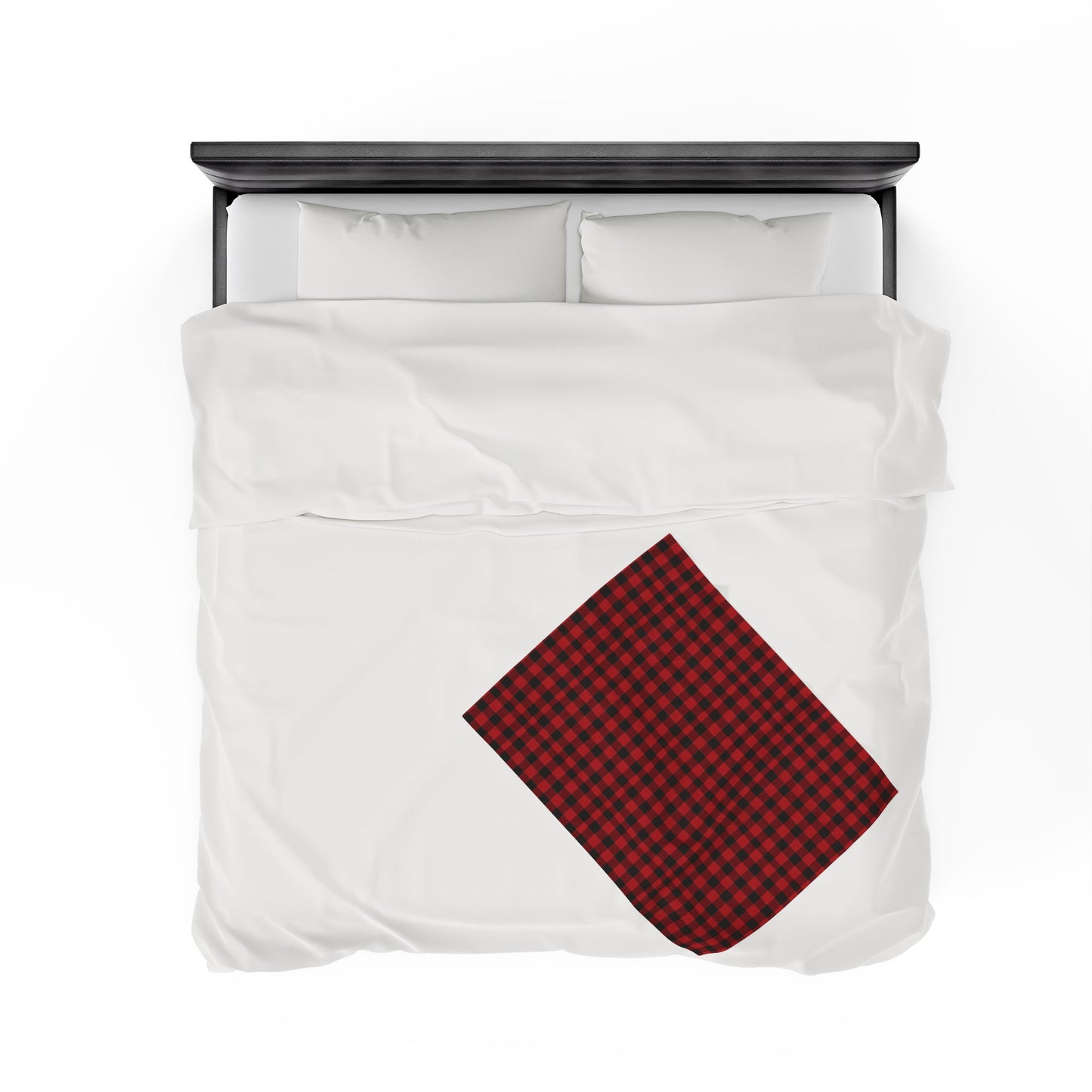 Plaid Christmas Blanket holiday blanket christmas movie watching blanket Merry christmas  blanket Velveteen Plush Blanket