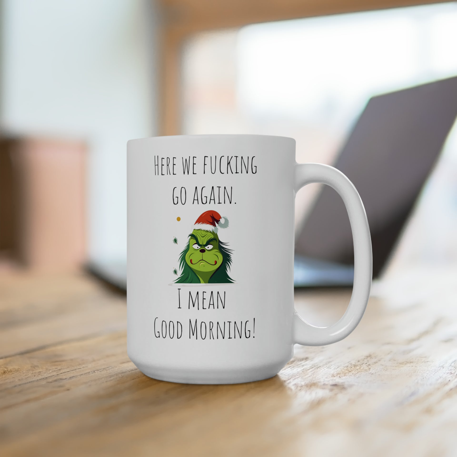 To do list, The grinch mug list 11oz funny ceramic mug