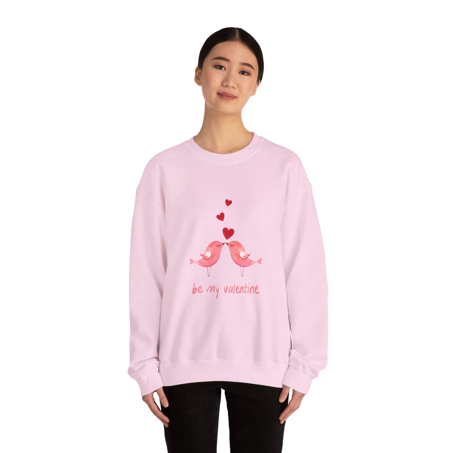 Bird Love sweater be my valentines Day sweatshirt valentines day shirt best friend gift for her Unisex owl sweater Love shirt holiday gift