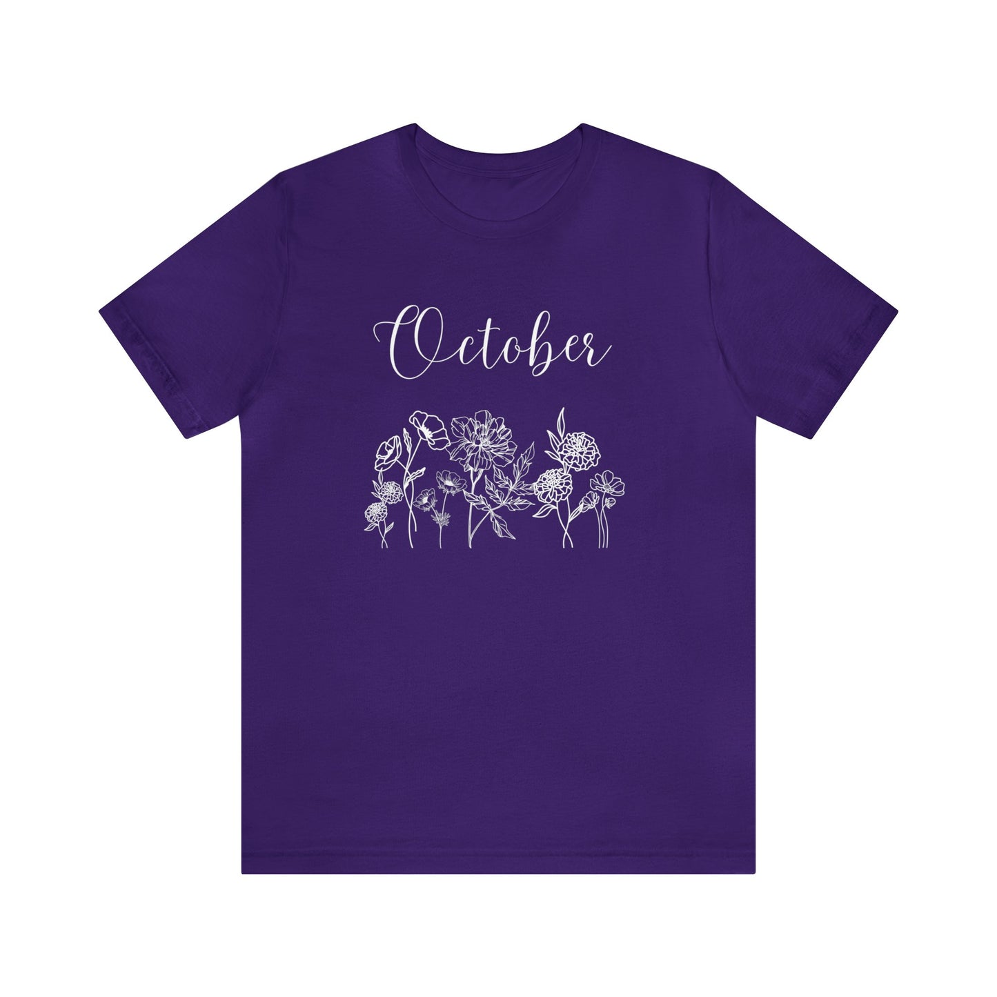 Birthday shirts October birthday month Personalized birthday gift bridal Party Shirt gift for her gift for him Christmas gift Party