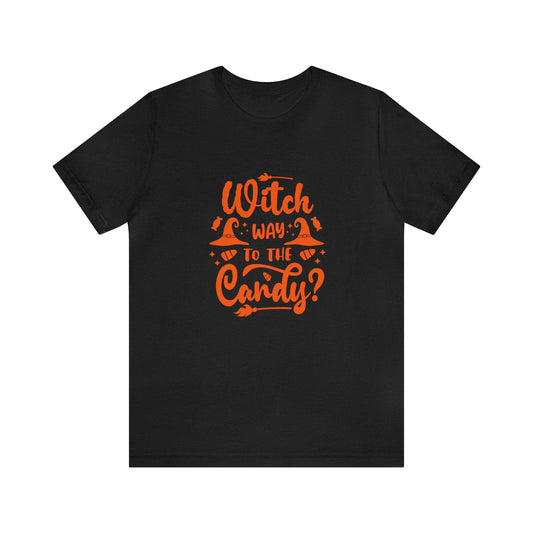 Funny Wicked Halloween shirt Witch way to the candy tee Witches Monsters Halloween T shirt Halloween tee Halloween Sweater Christmas