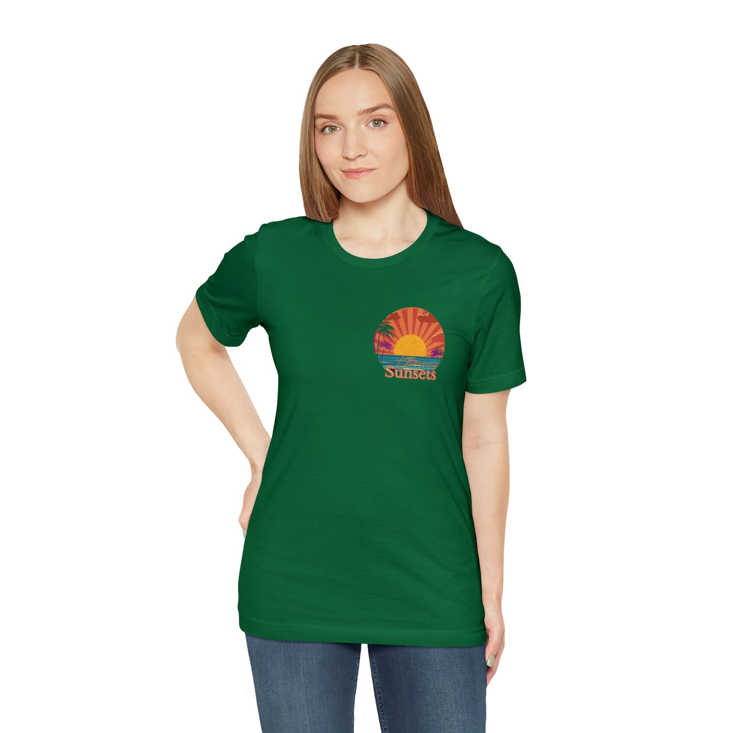 Chasing Sunsets shirt Adventurer shirt Good vibes only T shirt gift for her gift for him vacation shirt best friend