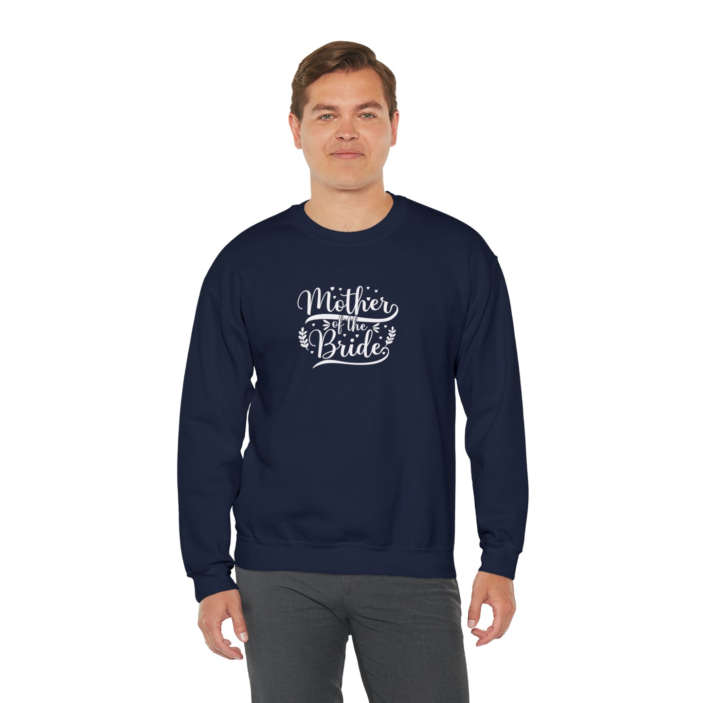 Mother of the bride sweatshirt, Red wedding attire, gift for Mom, bridal party clothes, yoga wear for her, for him, Birthday gift for her