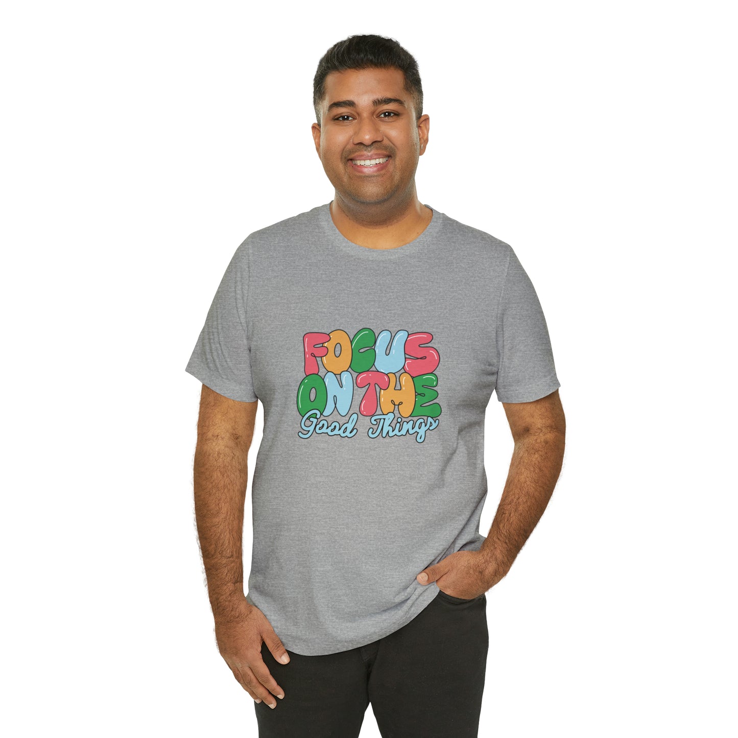 Focus on the good things shirt positive vibes shirt good vibes tee yogawear zen clothes bohemian top Women's Christmas gift for her for him