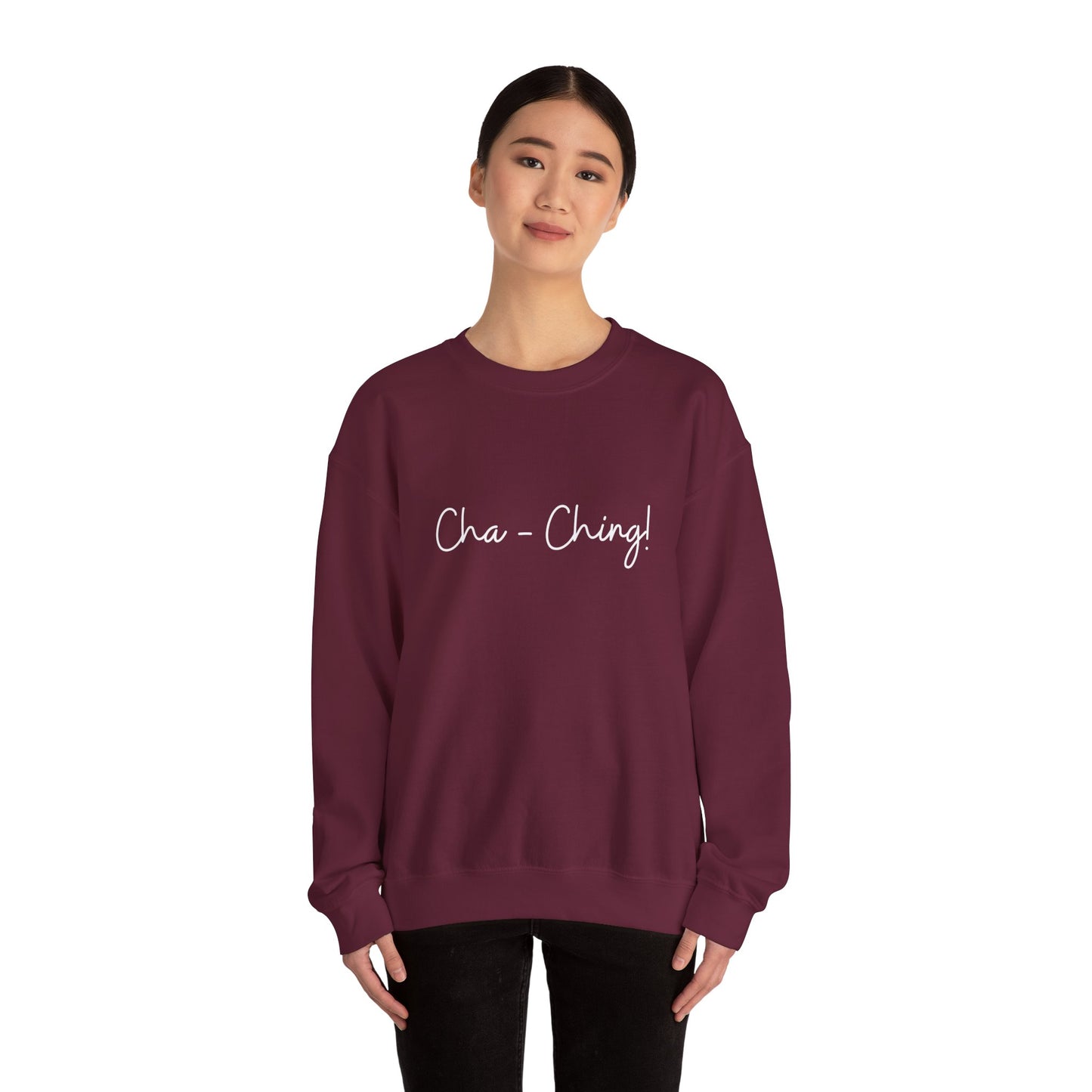 Chaching sweater Girl boss sweater funny gift for her bestie gift funny Valentine's sweater gift for him entrepreneur gift birthday