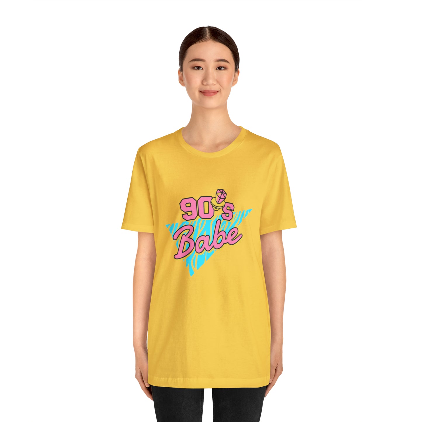 90's Babe shirt, gift for her, Christmas shirt, galantine gift best friend trip, Unisex Jersey Short Sleeve Tee