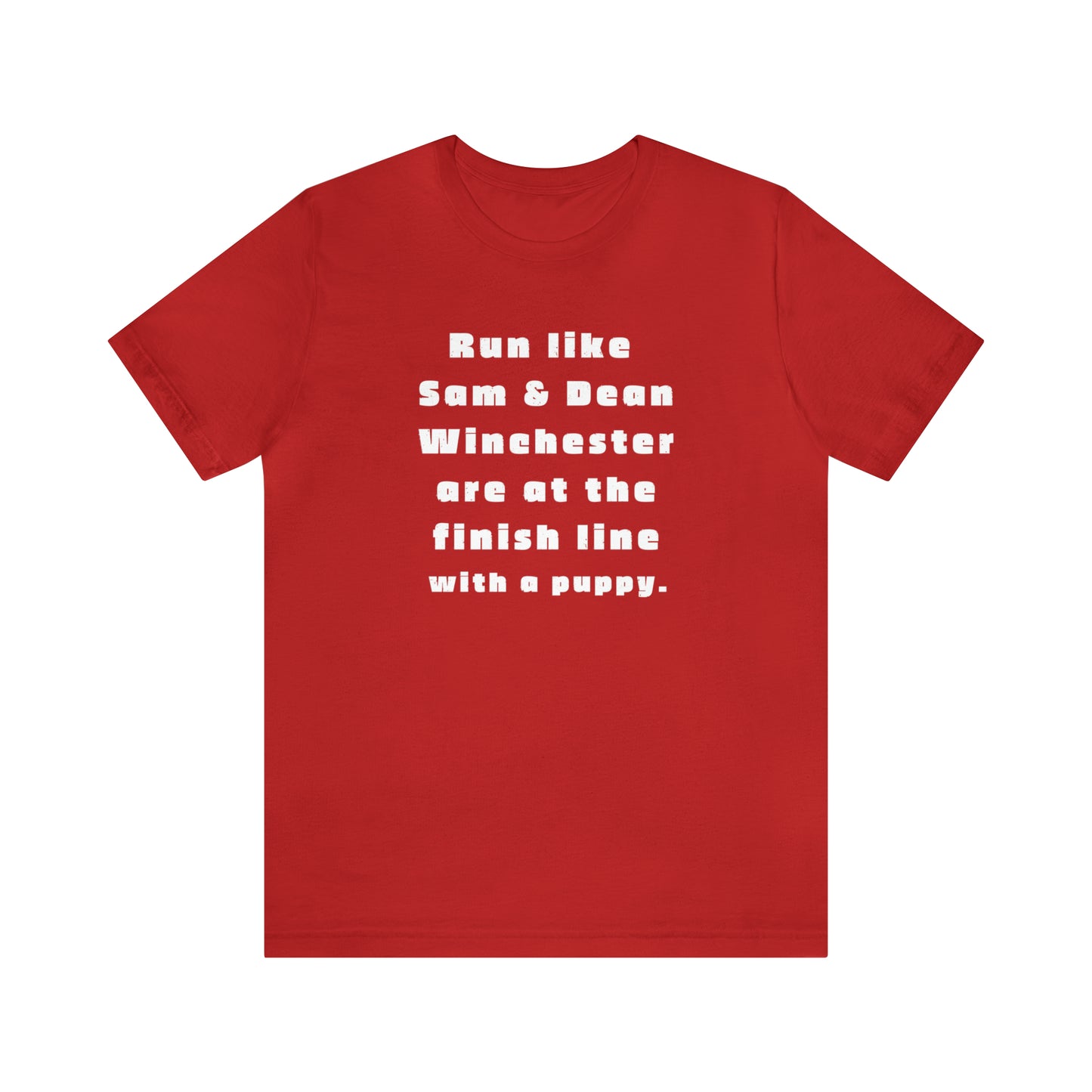 Winchester fans work out shirt Gym top sam and dean Tshirt Gift for her Gift for him Funny gift for her gift for him yoga Women's Tee