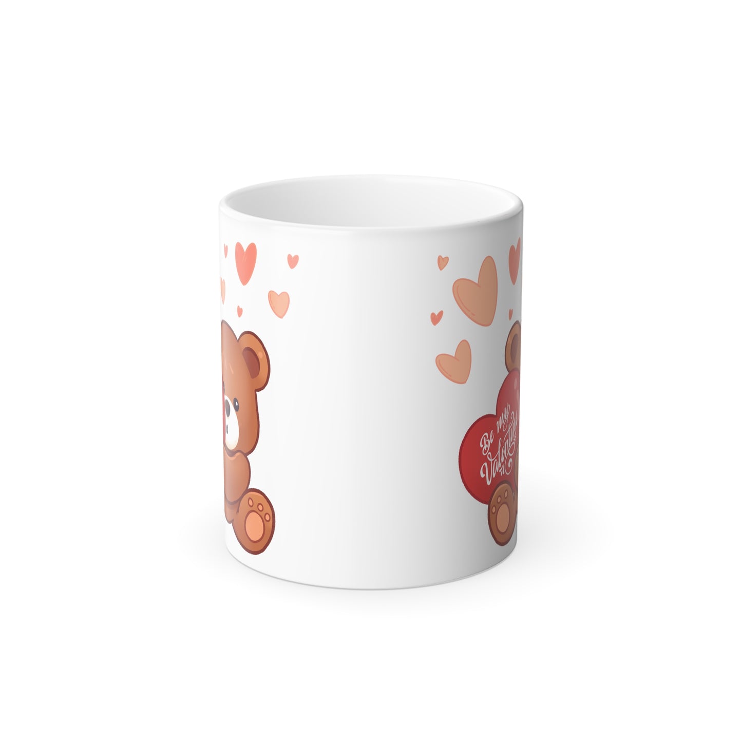 Be my valentine mug proposal gift be my girlfriend gift bestie gift galentine gift for her gift for him Color Morphing Mug 11oz vday gift
