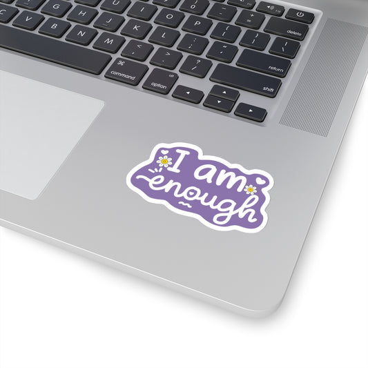 Copy of I am enough sticker purple lover You are loved sticker bestie sticker motivation witch gift bestfriend gift Kiss-Cut sticker self love