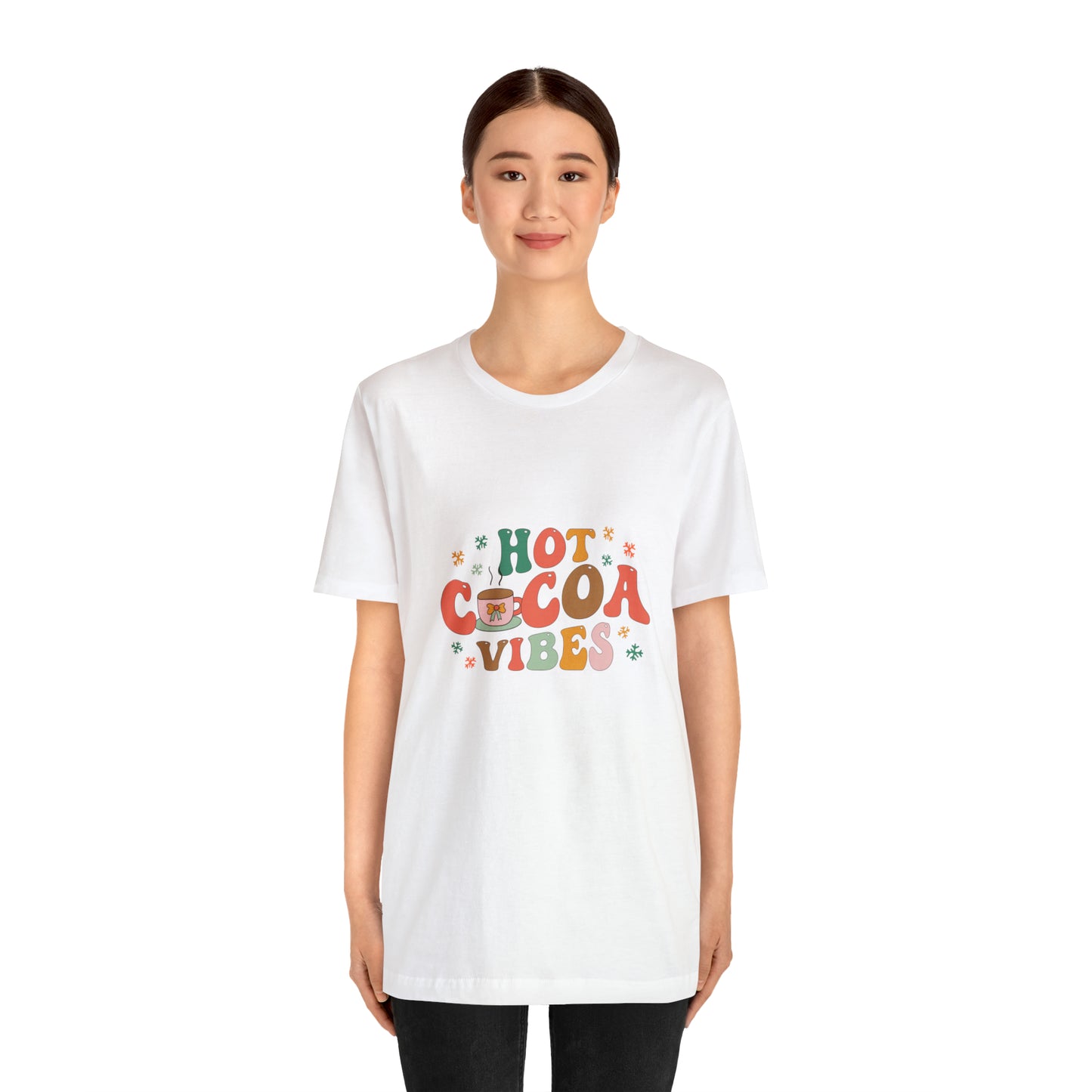 Hot cocoa vibes shirt, Pink autumn vibes Halloween tshirt, Halloween Sweatshirt, spooky T Shirt,Retro Halloween Sweater,Christmas gift