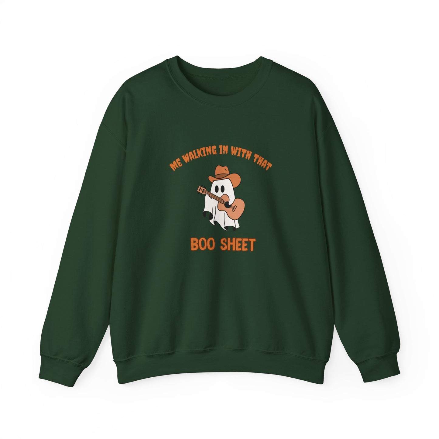Funny Boo sheet sweater Halloween sweater ghost fallleaves sweater Halloween Sweatshirt  shirt Era Tour sweater best friend gift Unisex gift