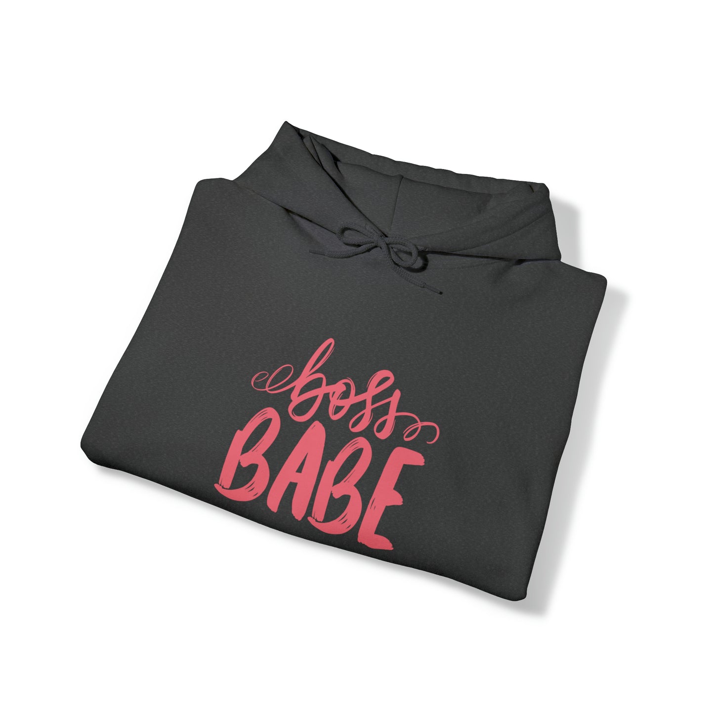 Boss Babe hoodie, boss babe energy, gift for her, millionaire babe, Unisex Heavy Blend Hooded Sweatshirt