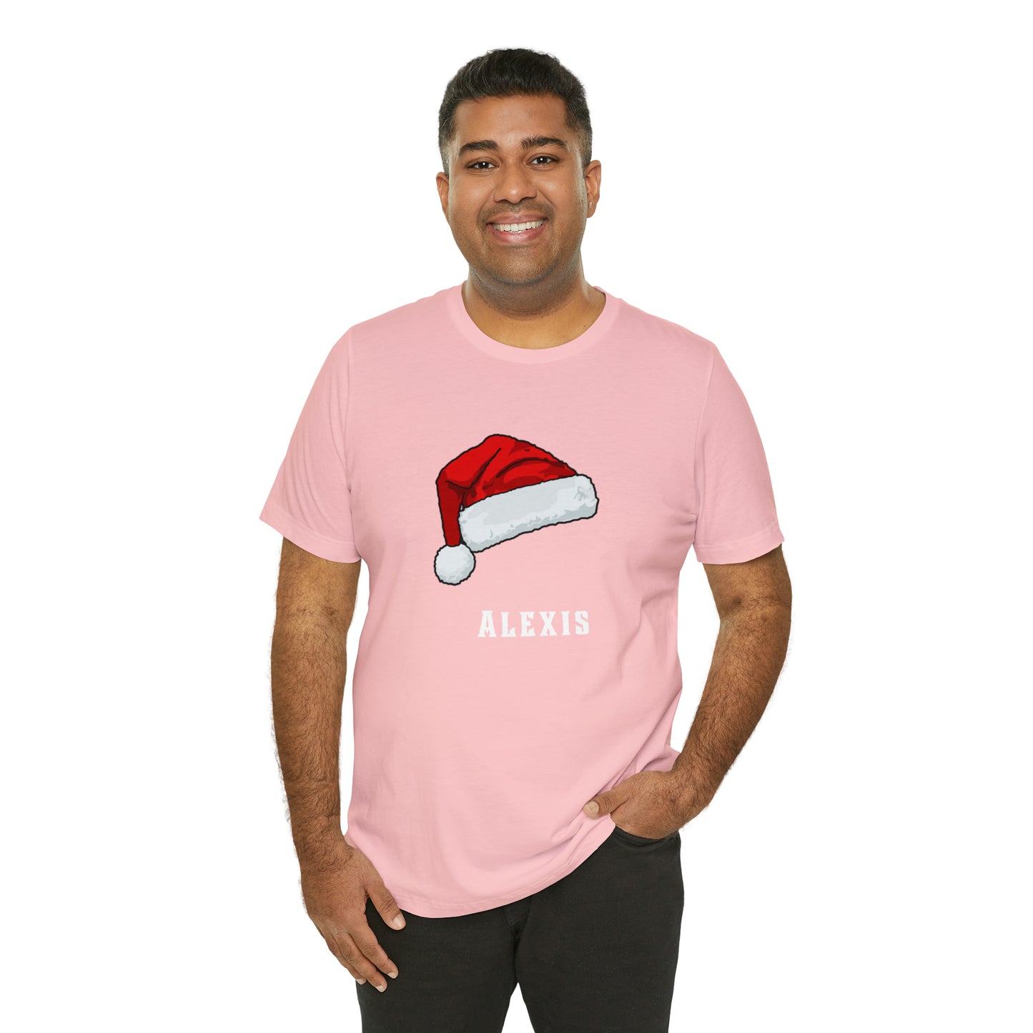 Matching Family Christmas Shirts, Santa claus Hat family tshirts Family Christmas Shirt, Matching Xmas Tees Custom Christmas T shirt photos
