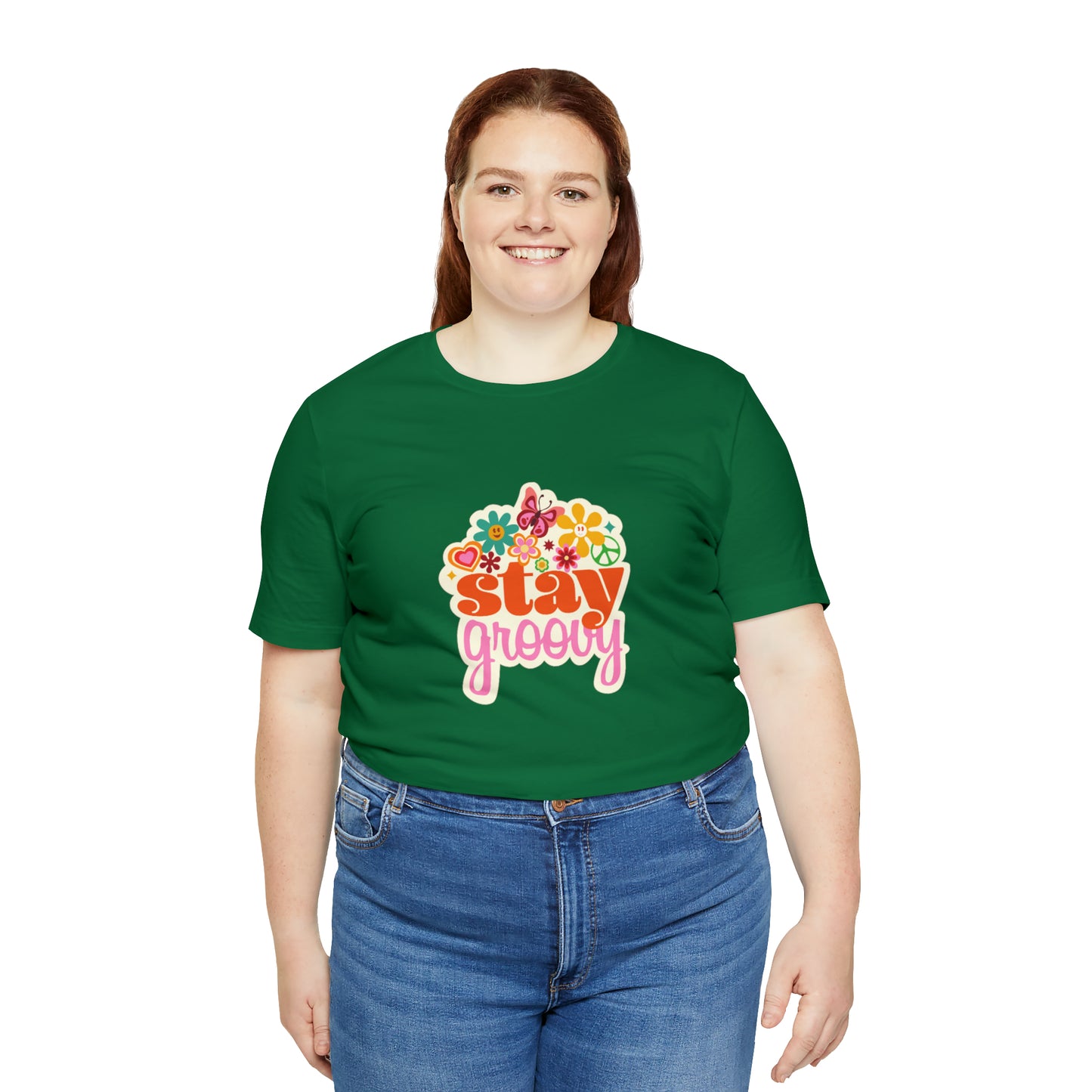 Stay Groovy t-shirt, Hippie shirt, good vibes shirt, summer fun style gift,travel shirt,best friend trip vacation trip