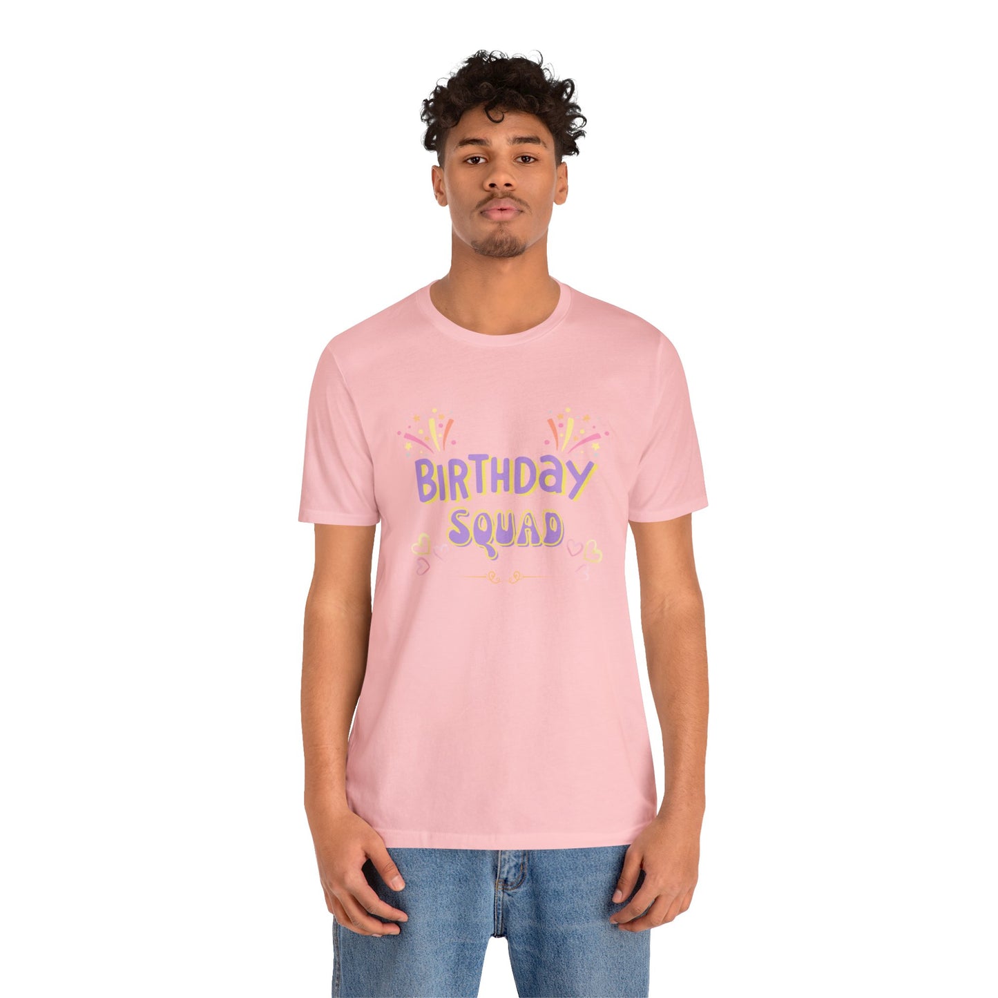 Birthday squad shirt birthday girl shirt birthday shirt gift for her best friend gift birthday party attire month funny Tshirt birthday gift
