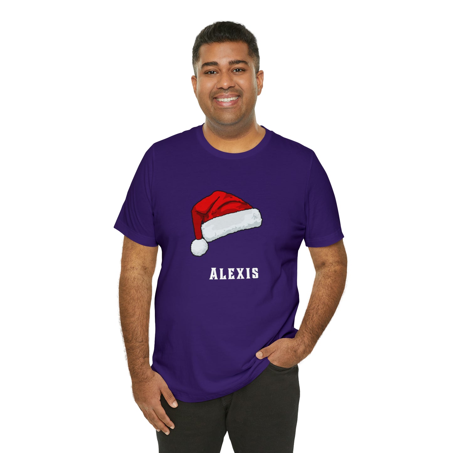 Matching Family Christmas Shirts, Santa claus Hat family tshirts Family Christmas Shirt, Matching Xmas Tees Custom Christmas T shirt photos