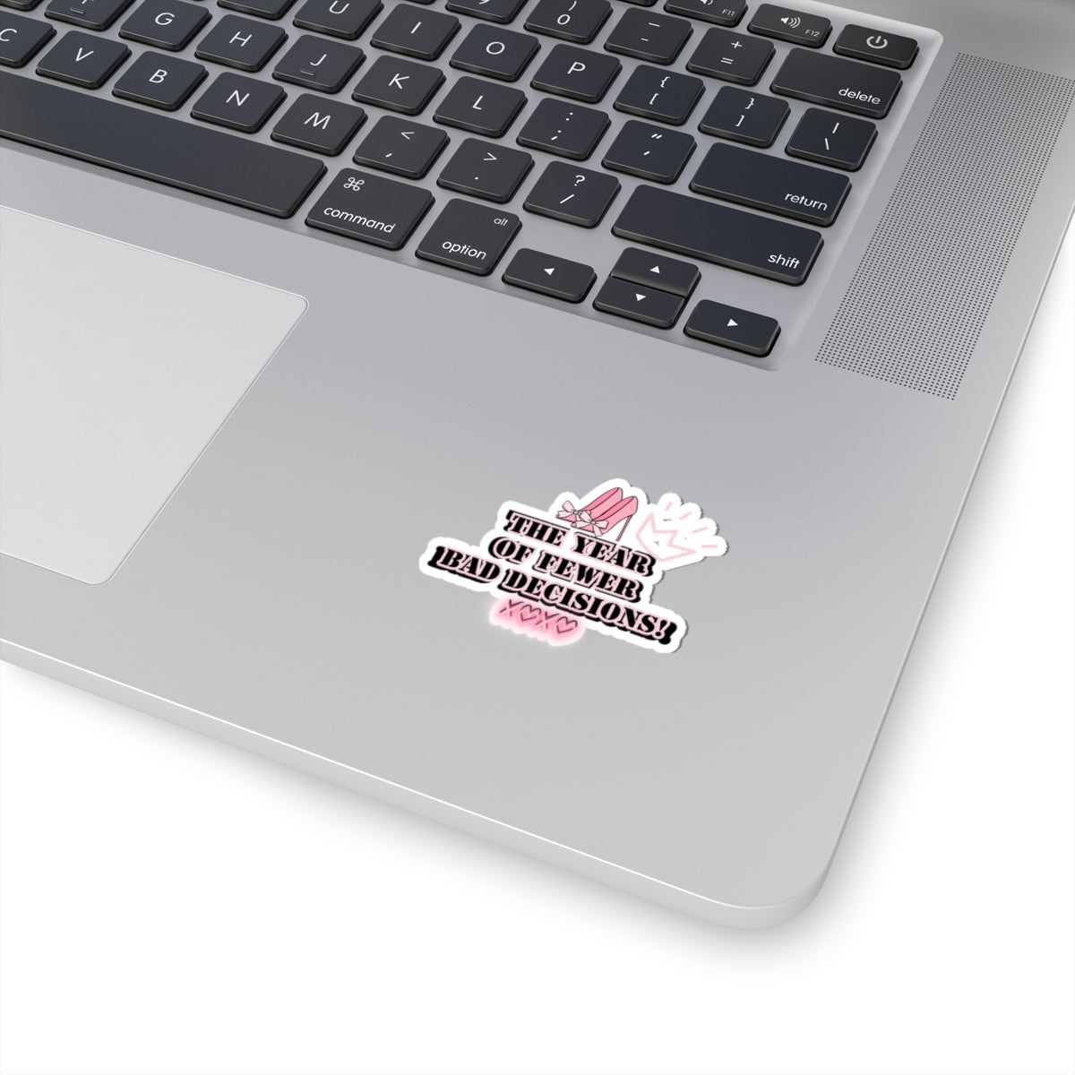 Girlboss sticker motivational sticker year of fewer bad decisions pink heels sticker funny Beautiful sticker loved gift for her sticker vday