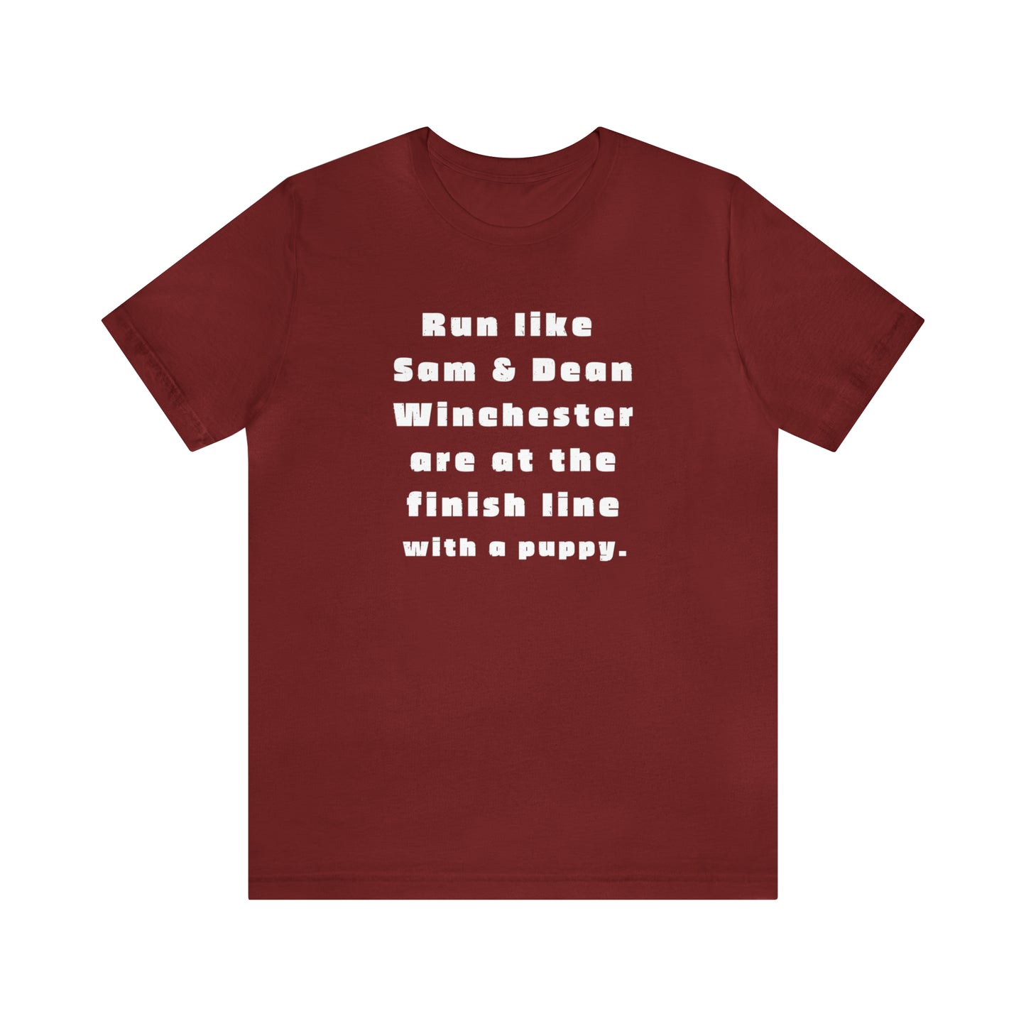 Winchester fans work out shirt Gym top sam and dean Tshirt Gift for her Gift for him Funny gift for her gift for him yoga Women's Tee