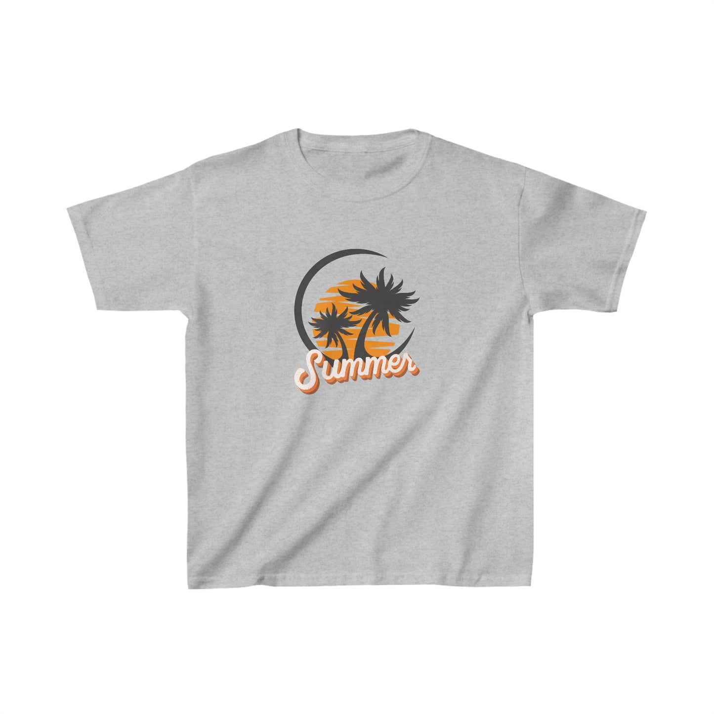 Summer loving shirt kid palm trees party shirt birthday shirt kid wavy birthday party shirt Christmas shirt Rainbow cloud kid shirt birthday