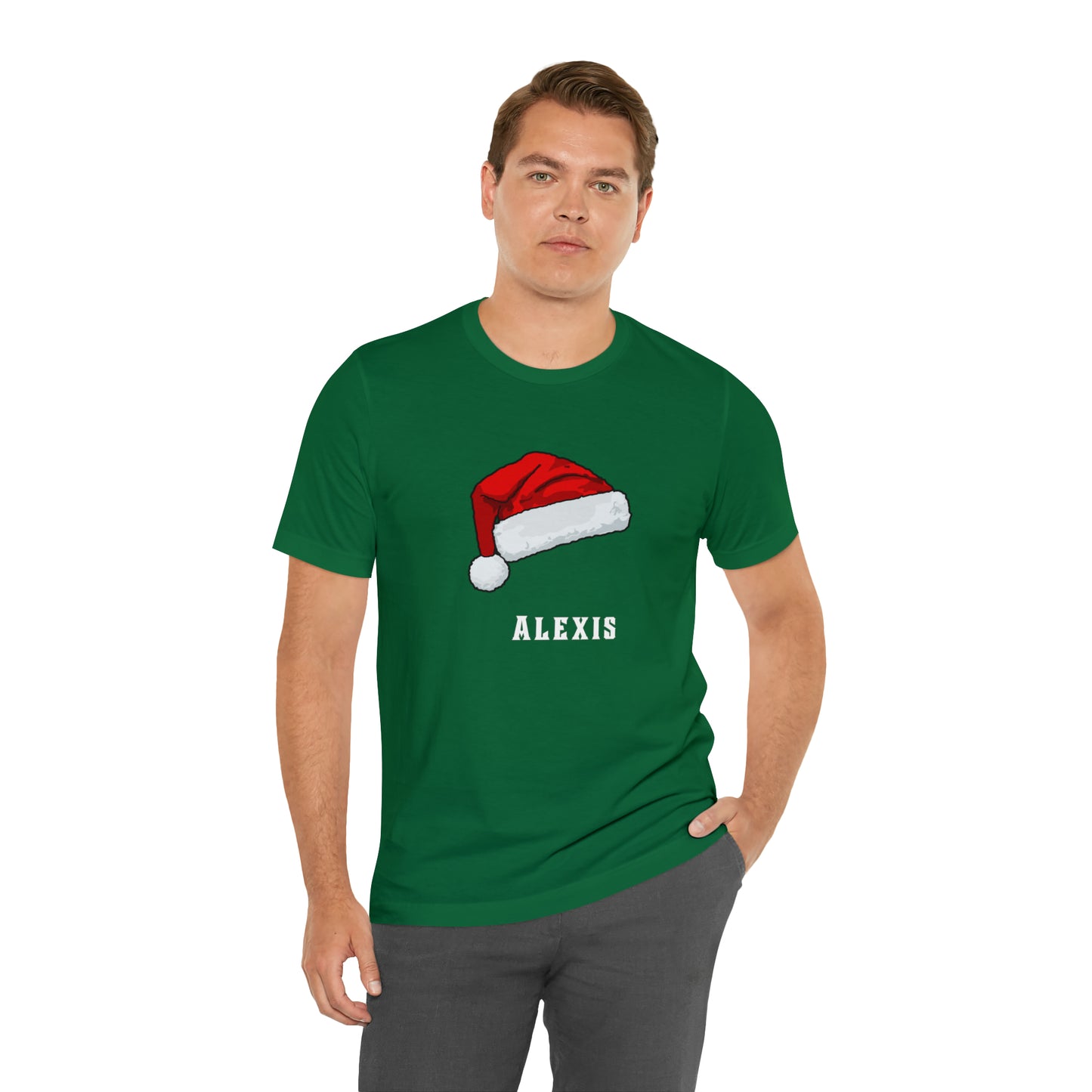 Matching Family Christmas Shirts, Santa claus Hat family tshirts Family Christmas Shirt, Matching Xmas Tees Custom Christmas T shirt photos