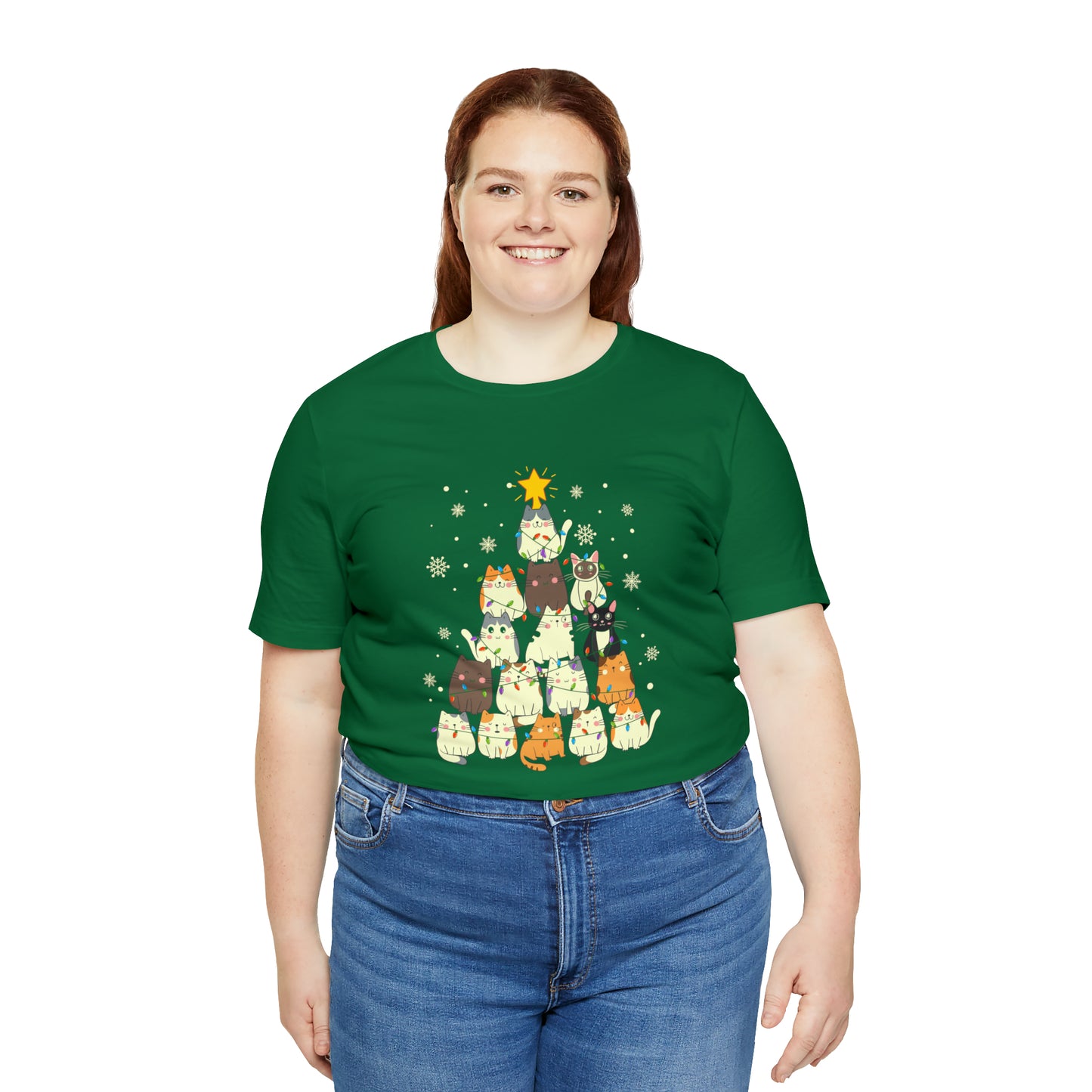 Cat Christmas shirt funny Meow kitty tee Matching Family Christmas Shirt Family Christmas Shirt Matching Xmas Tees Custom Christmas