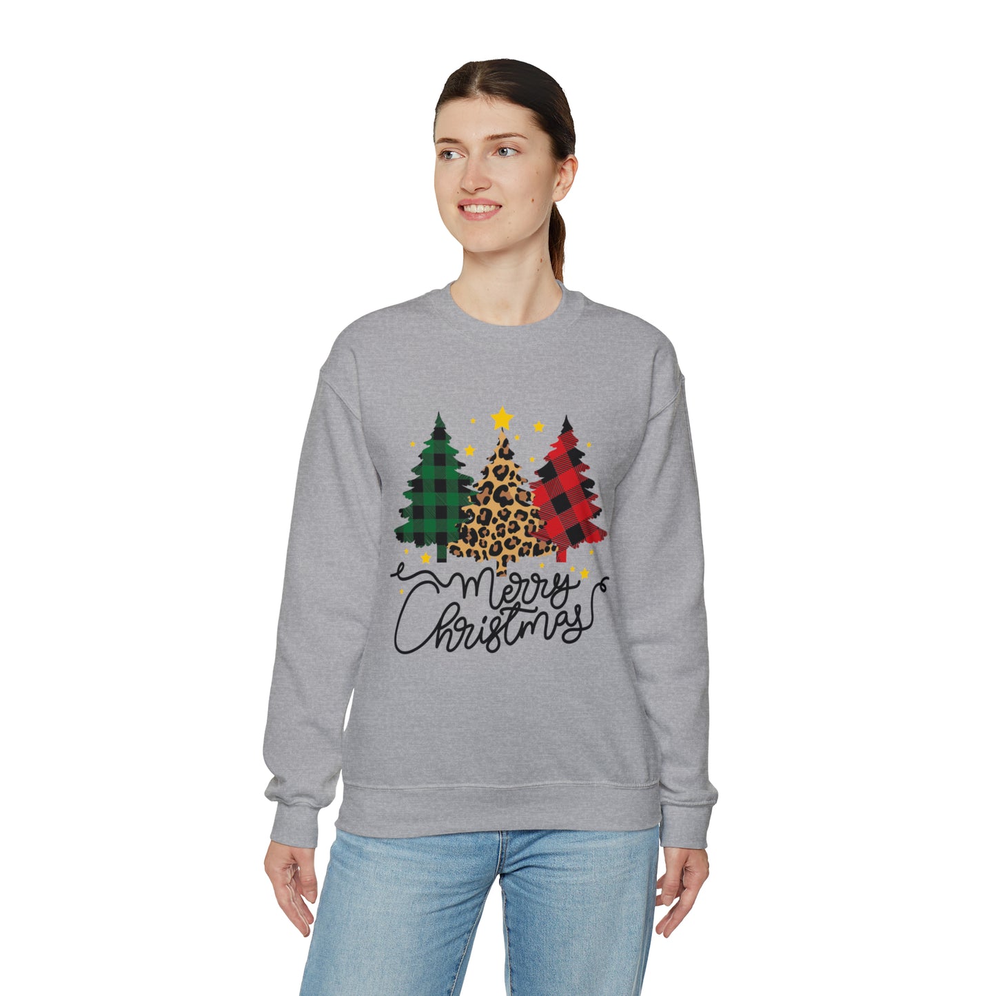 Festive AF sweater Pink Merry Bright Christmas Sweatshirt for Women Christmas Shirt Sweater Holiday Christmas gift for her gift for him