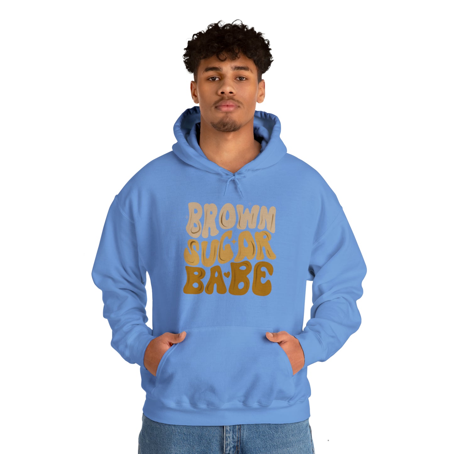 Brown sugar babe hoodie, gift for her, best friend gift, birthday vacation, Unisex Heavy Blend Hooded Sweatshirt