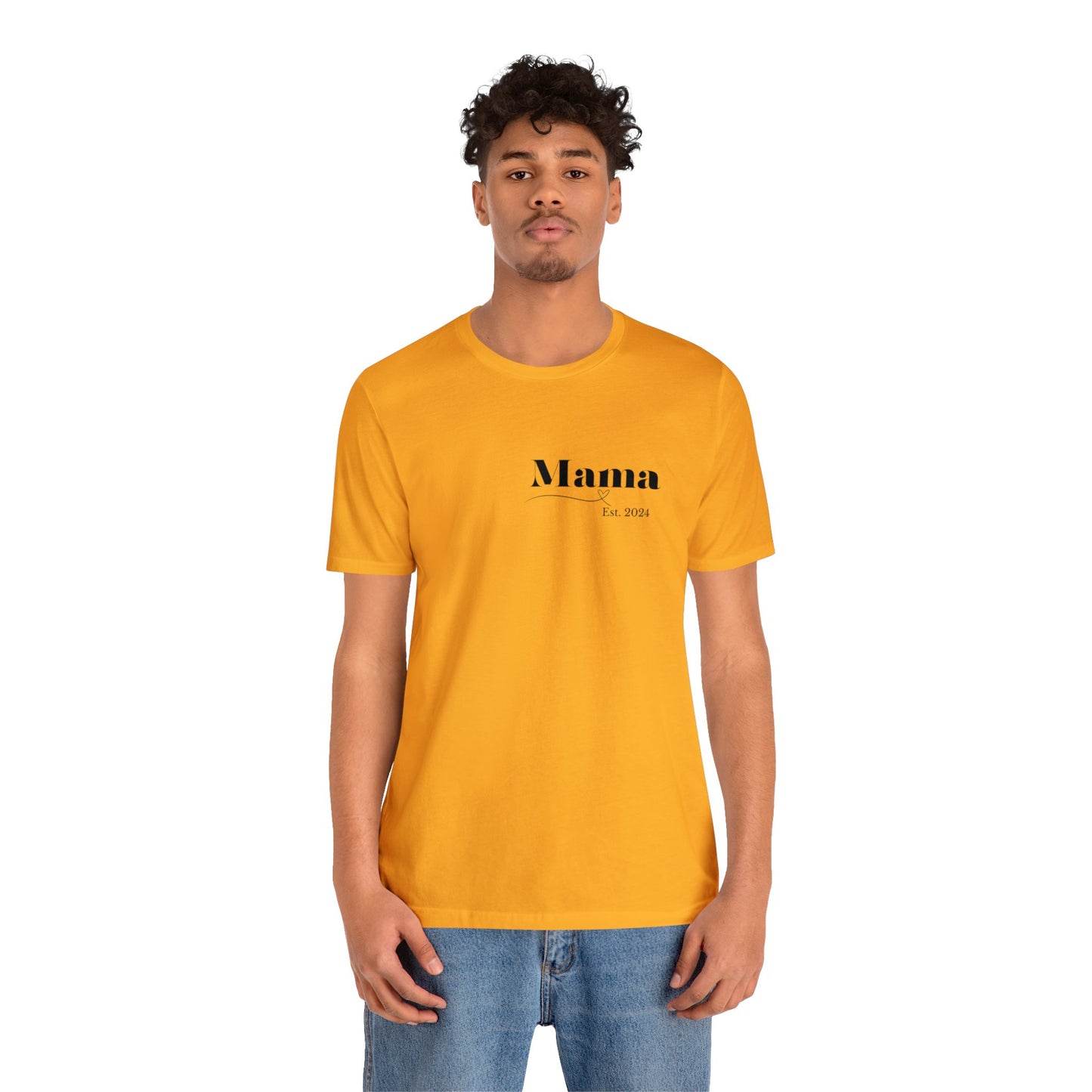 Mama shirt mama date shirt pregnancy reveal shirt new mom shirt Christmas gift for her gift for him bridal shower gift