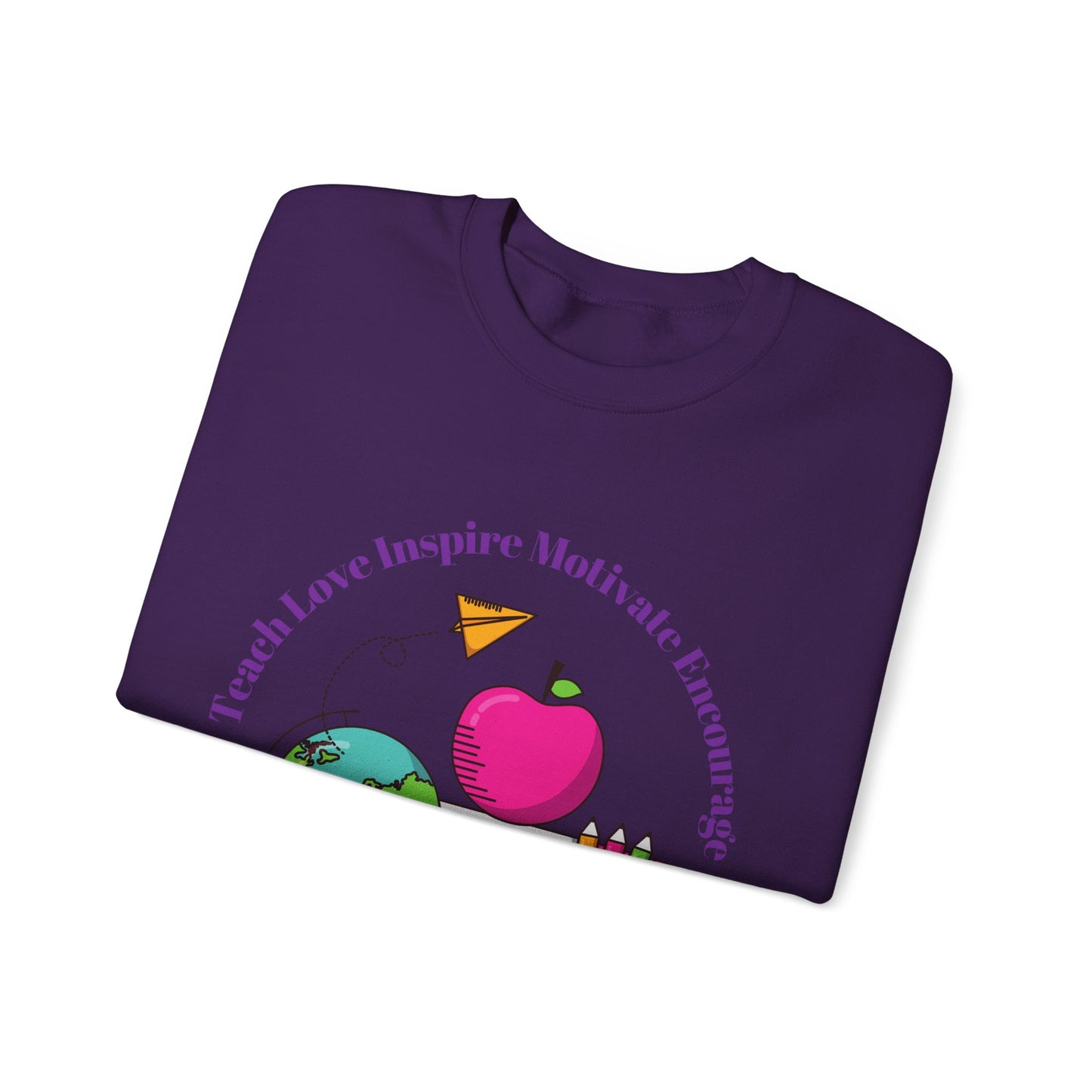 Teacher love motivate sweater gift for her teacher sweater custom sweater funny Valentine's sweater gift for him professor gift birthday