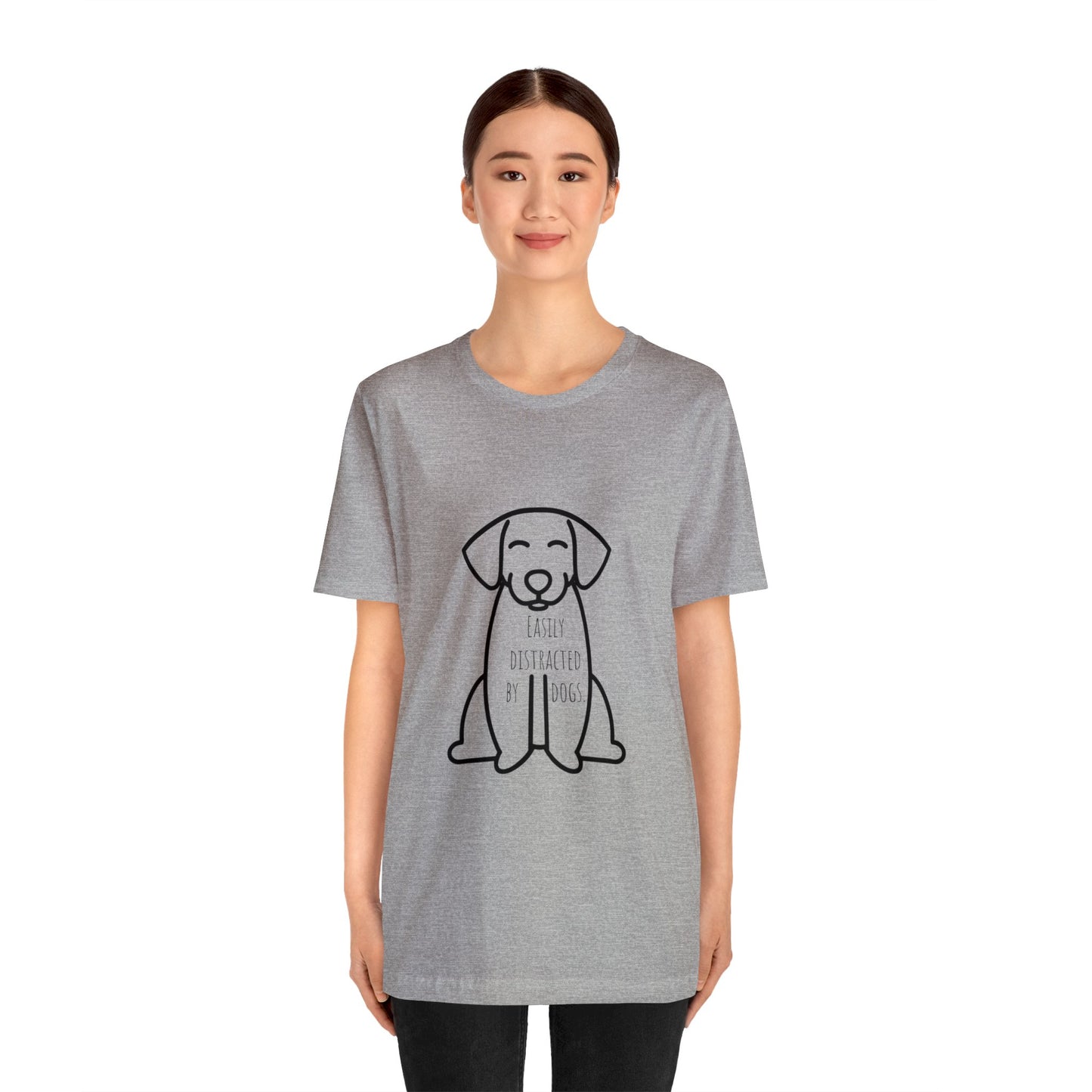 Easily distracted by dogs Christmas dog lover shirt anime dog Shirt karma is a cat Gift for dog Lover Gift for dog Mom Gift dog dad shirt