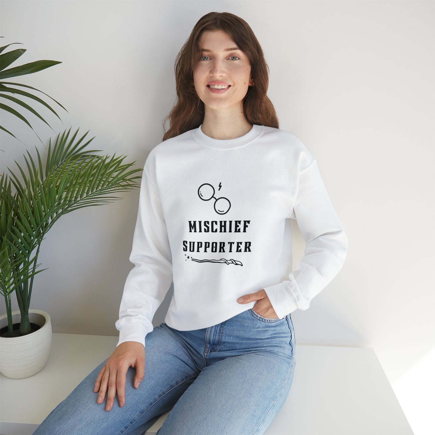 Mischief Manager Hogwarts Alumni sweatshirt, Universal Studios Shirts, wizard House School Merry Christmas gift for her gift for him sweater