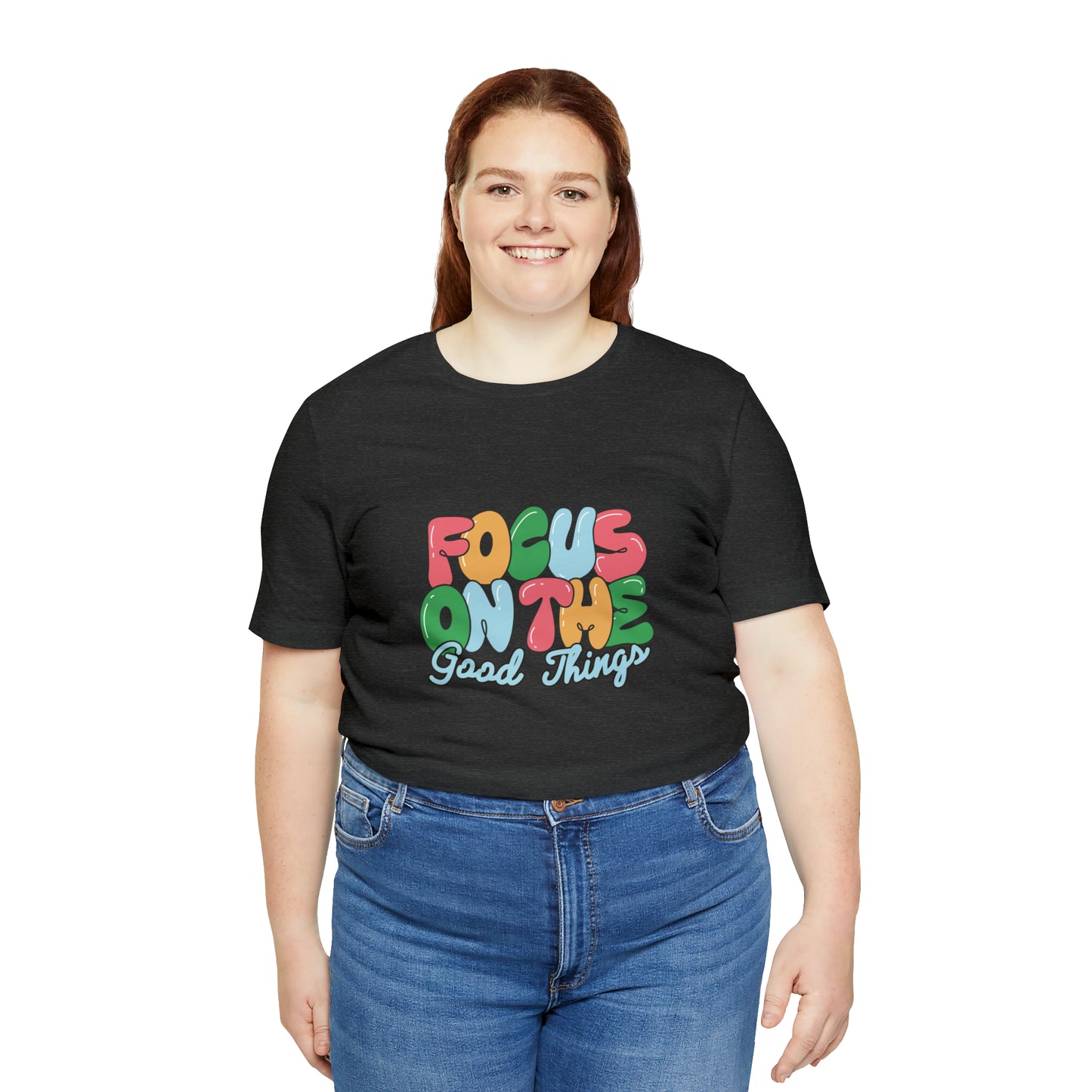 Focus on the good things shirt positive vibes shirt good vibes tee yogawear zen clothes bohemian top Women's Christmas gift for her for him