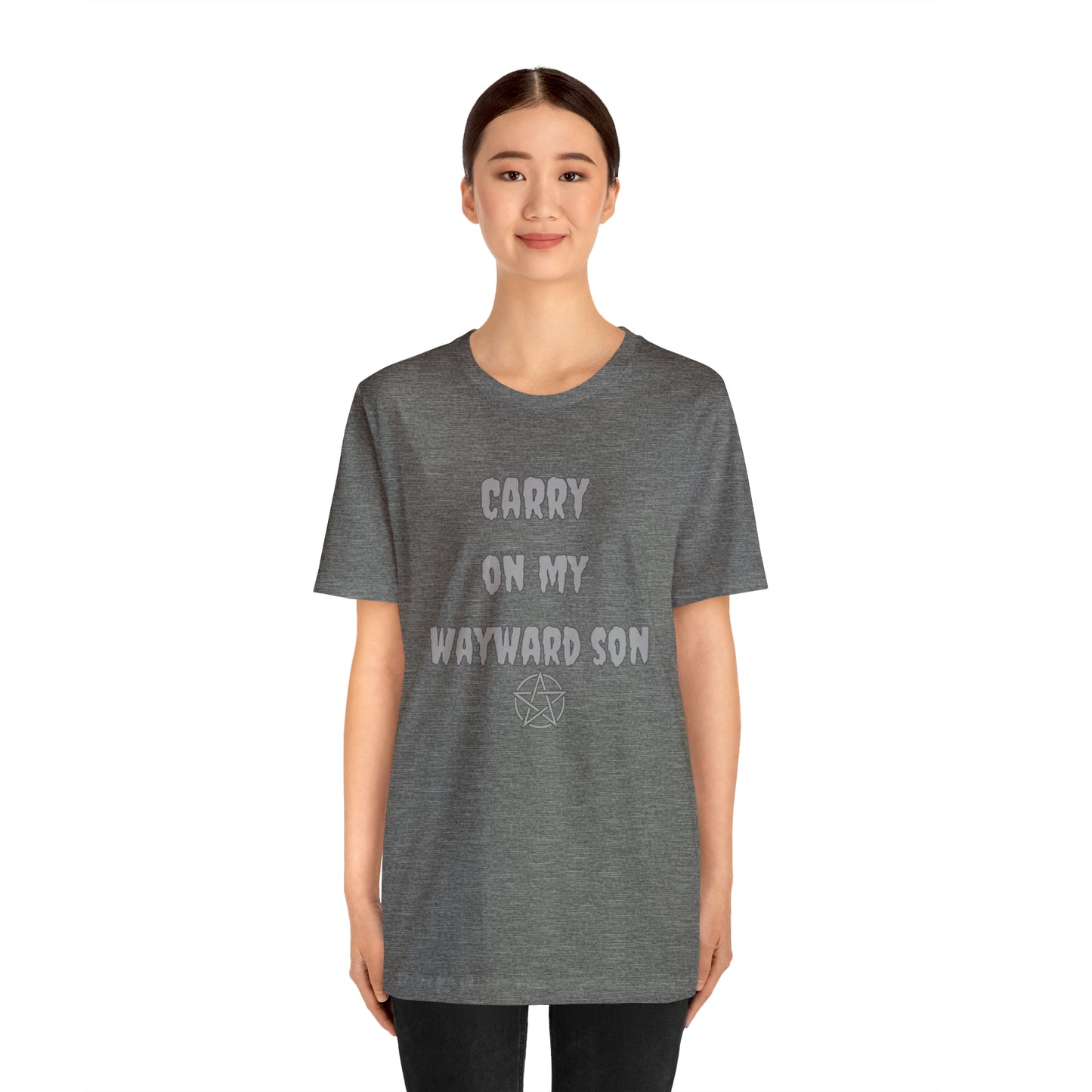 Supernatural shirts Carry on my wayward son gift shirts, Father's day gifts,gift for Dad vacation shirt, best friend, Christmas gift