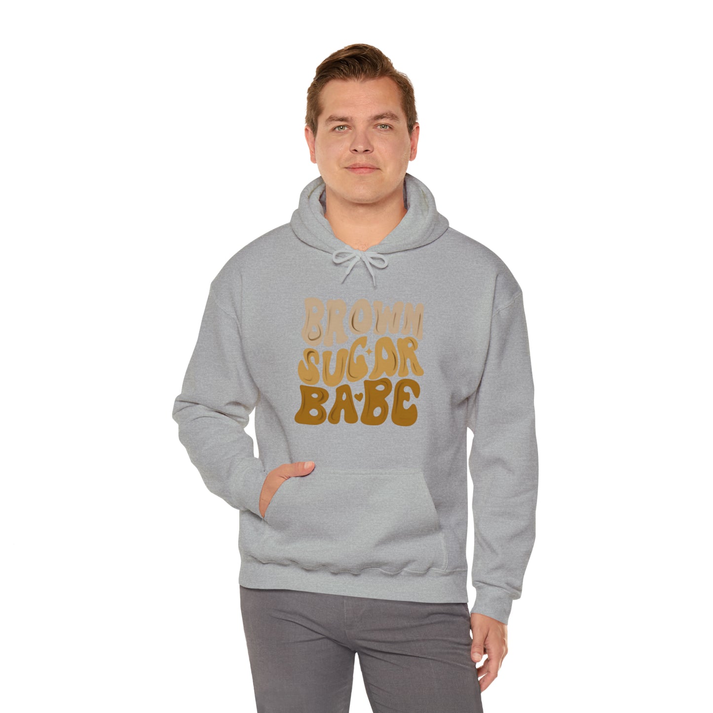 Brown sugar babe hoodie, gift for her, best friend gift, birthday vacation, Unisex Heavy Blend Hooded Sweatshirt