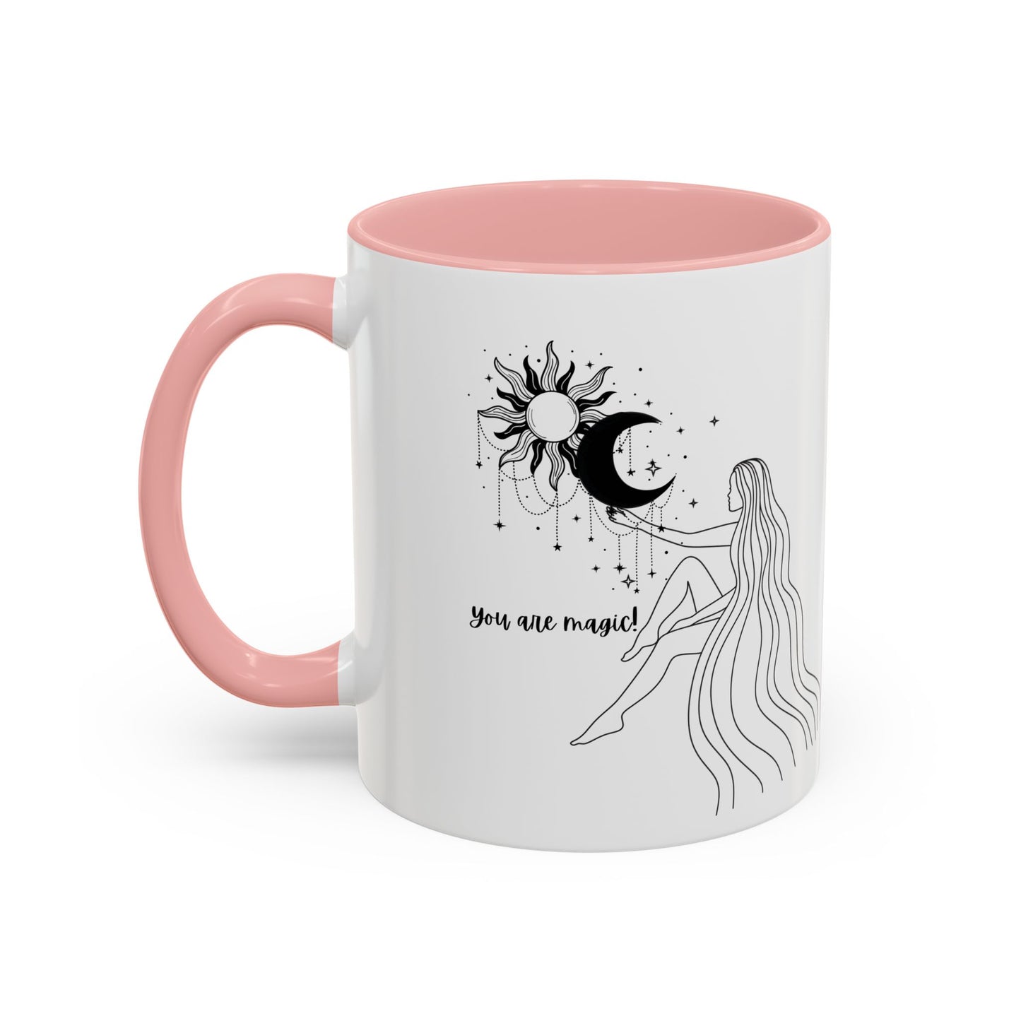 You are Magic mug coffee mug Spiritual gift moon mug witchy mug Goddess gift supervisor mug office bestie gift Boss Christmas gift for her