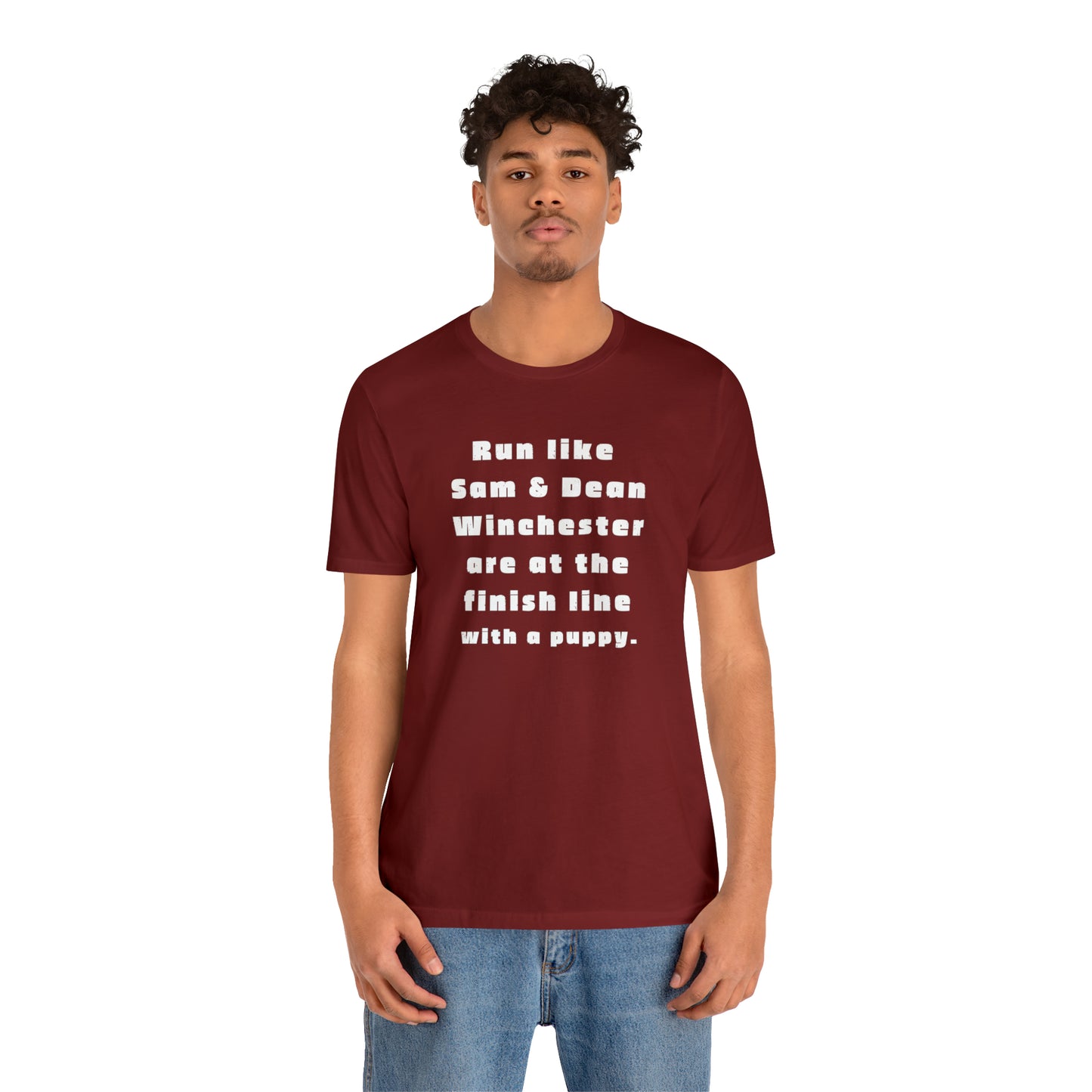 Winchester fans work out shirt Gym top sam and dean Tshirt Gift for her Gift for him Funny gift for her gift for him yoga Women's Tee