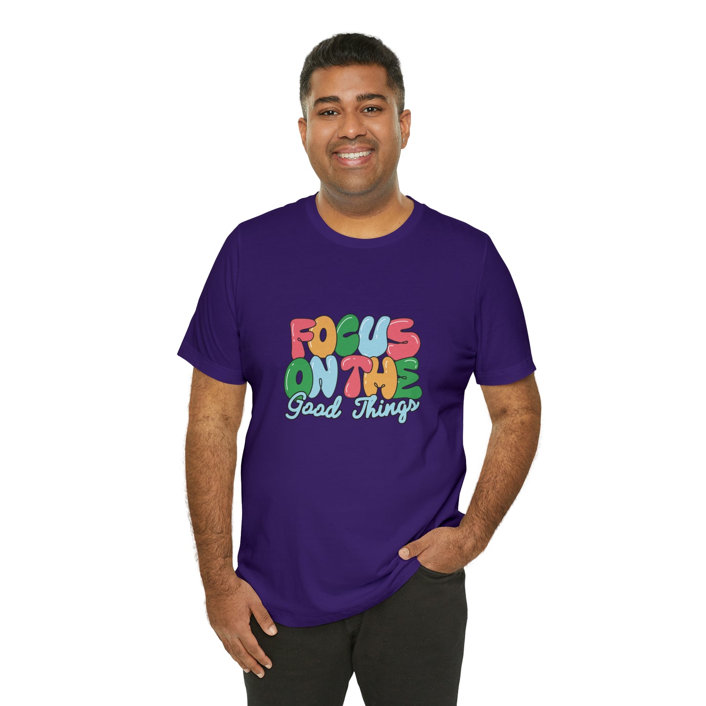 Focus on the good things shirt positive vibes shirt good vibes tee yogawear zen clothes bohemian top Women's Christmas gift for her for him