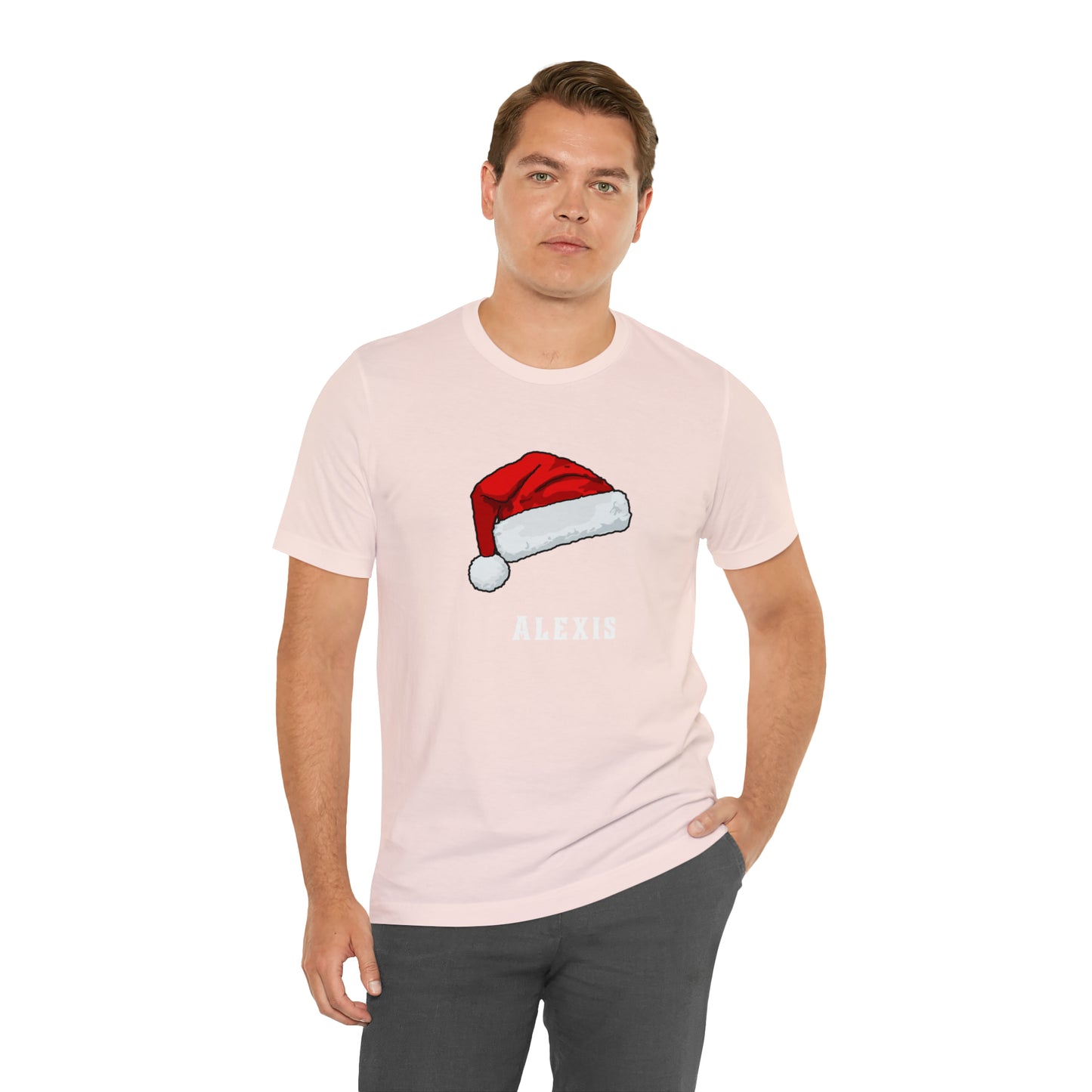 Matching Family Christmas Shirts, Santa claus Hat family tshirts Family Christmas Shirt, Matching Xmas Tees Custom Christmas T shirt photos