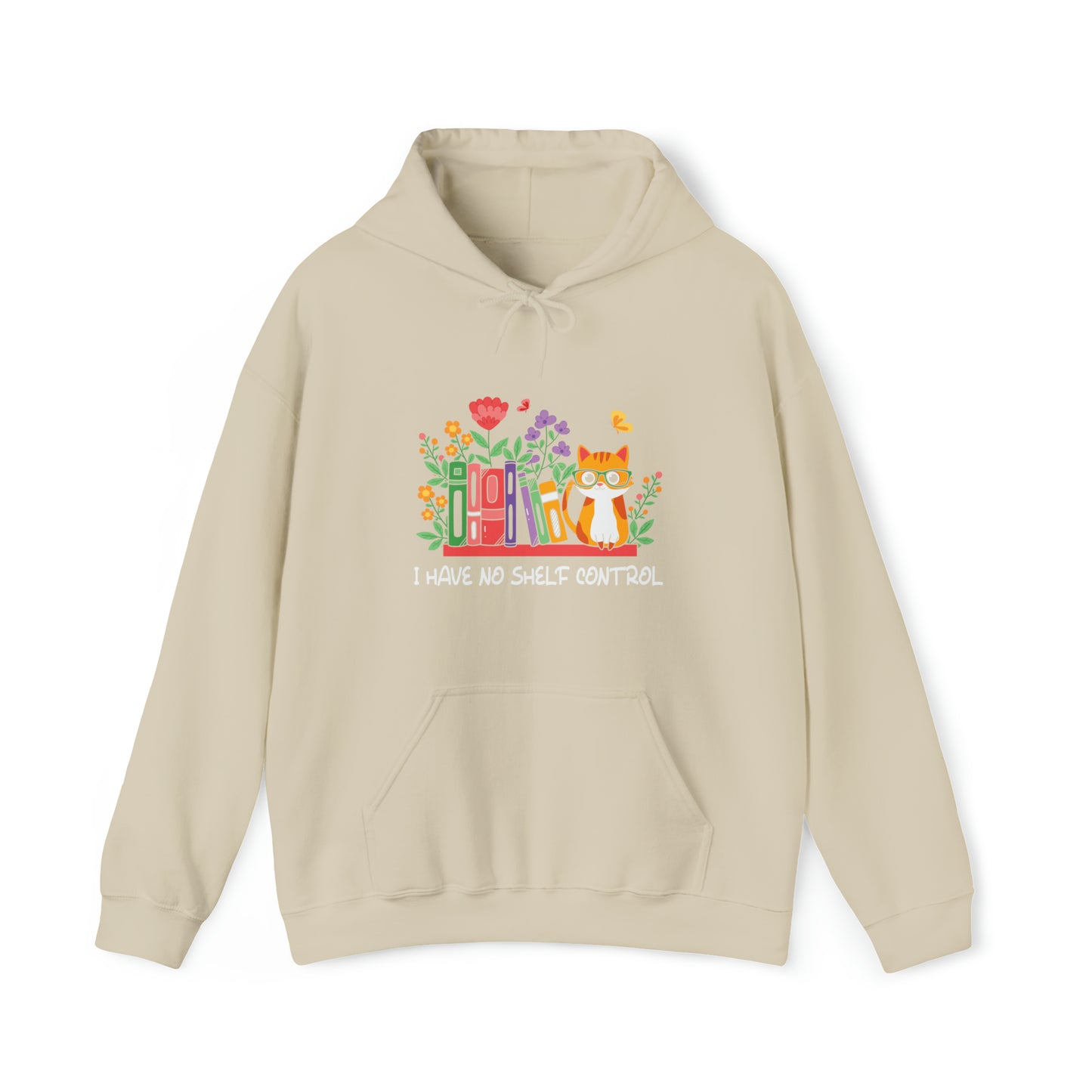 Cat lover hoodie book lover sweater BookShelf control orange cat Shirt Halloween Cat Sweatshirt Gift for Cat Lover Gift for Cat Mom Gift