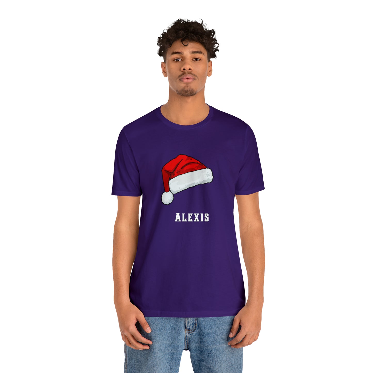 Matching Family Christmas Shirts, Santa claus Hat family tshirts Family Christmas Shirt, Matching Xmas Tees Custom Christmas T shirt photos