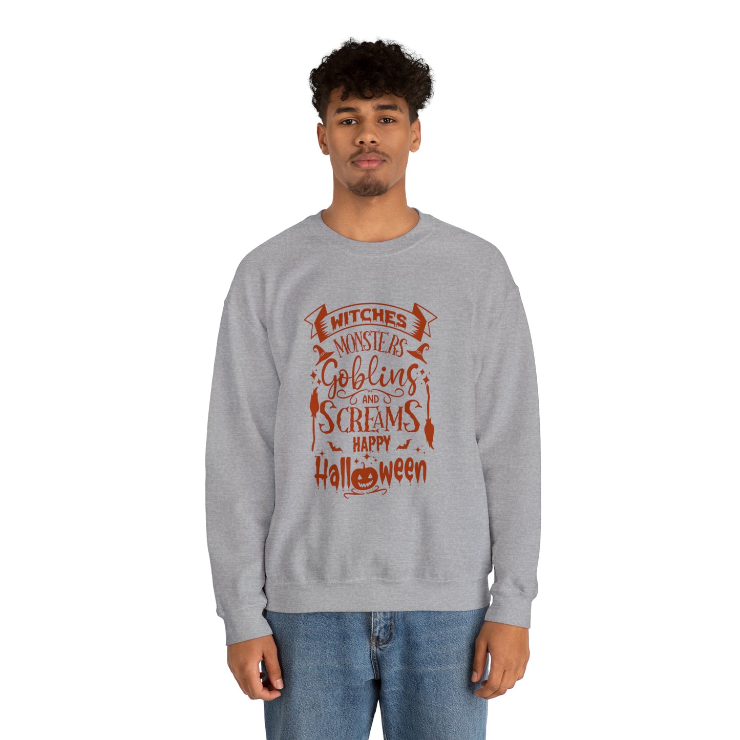 Witches Monsters Halloween Sweatshirt Ghostface Shirt Funny Halloween Horror Shirt Halloween Women's Sweatshirt Funny Halloween Tee Unisex