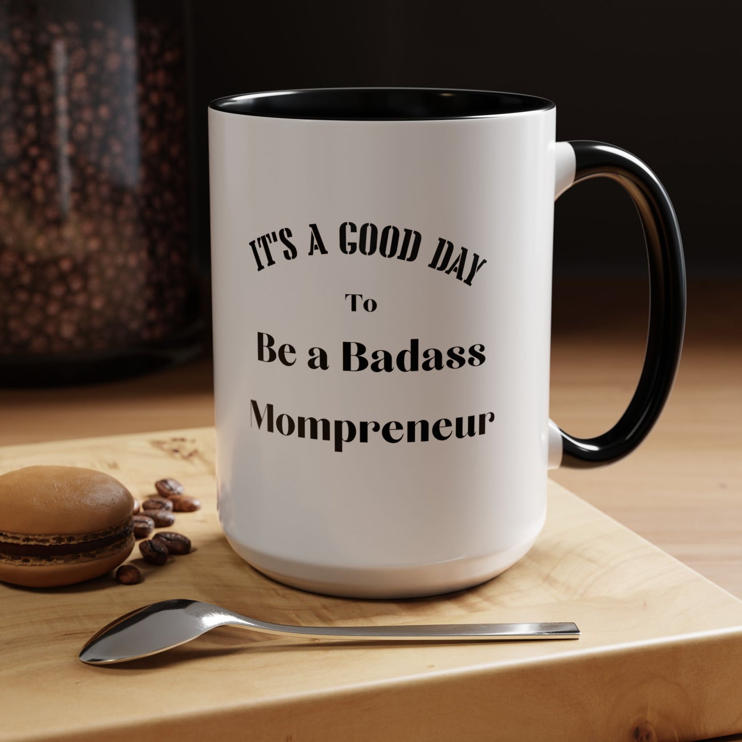 Badass Mompreneur mug Morning affirmations mug positive motivation gift Christmas mug gift for mom mug bestie gift Coworker Gift coffee mug