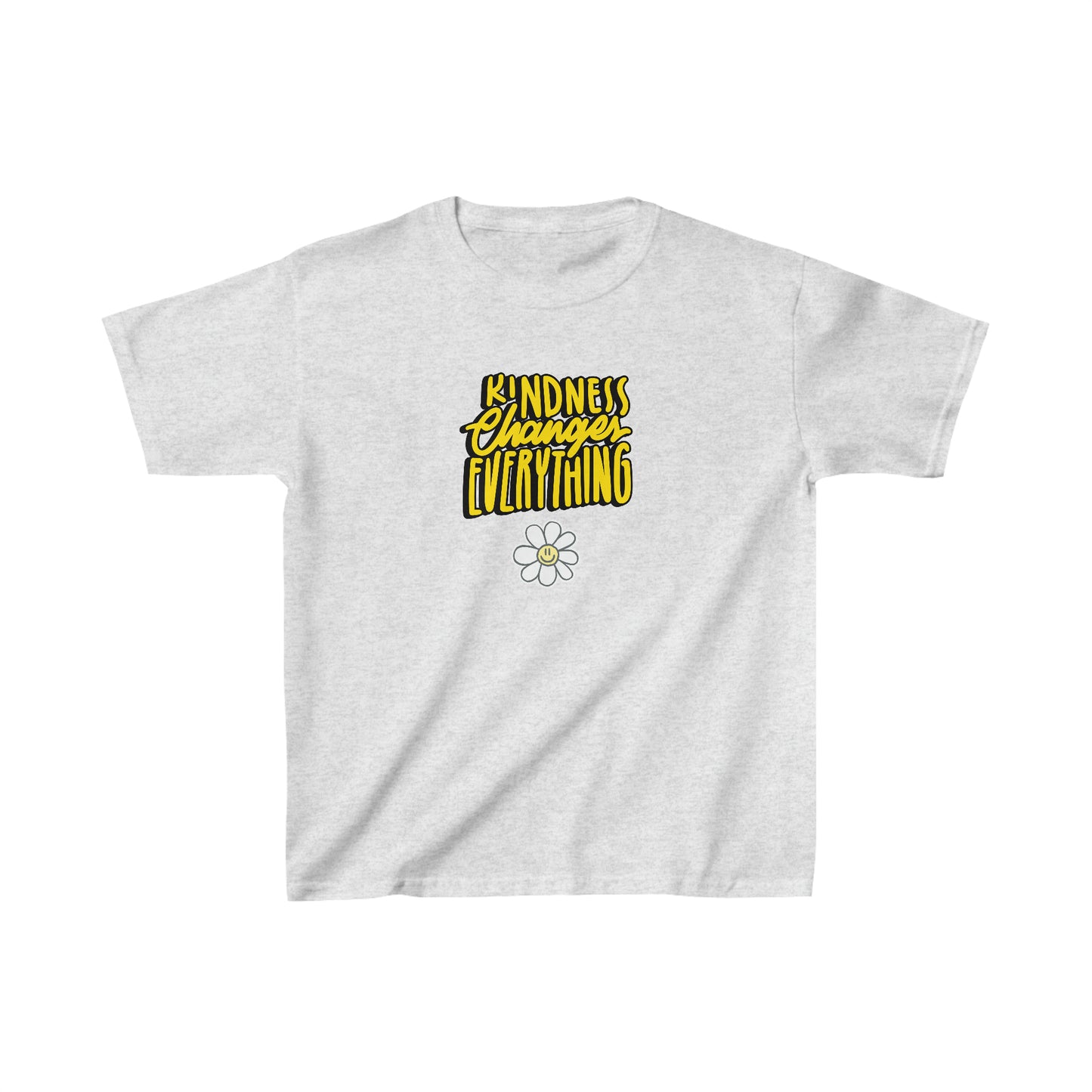 Kindness changes everything shirt kids shirl birthday girl birthday shirt kid wavy birthday party shirt Christmas shirt Rainbow cloud kid shirt birthday shirts