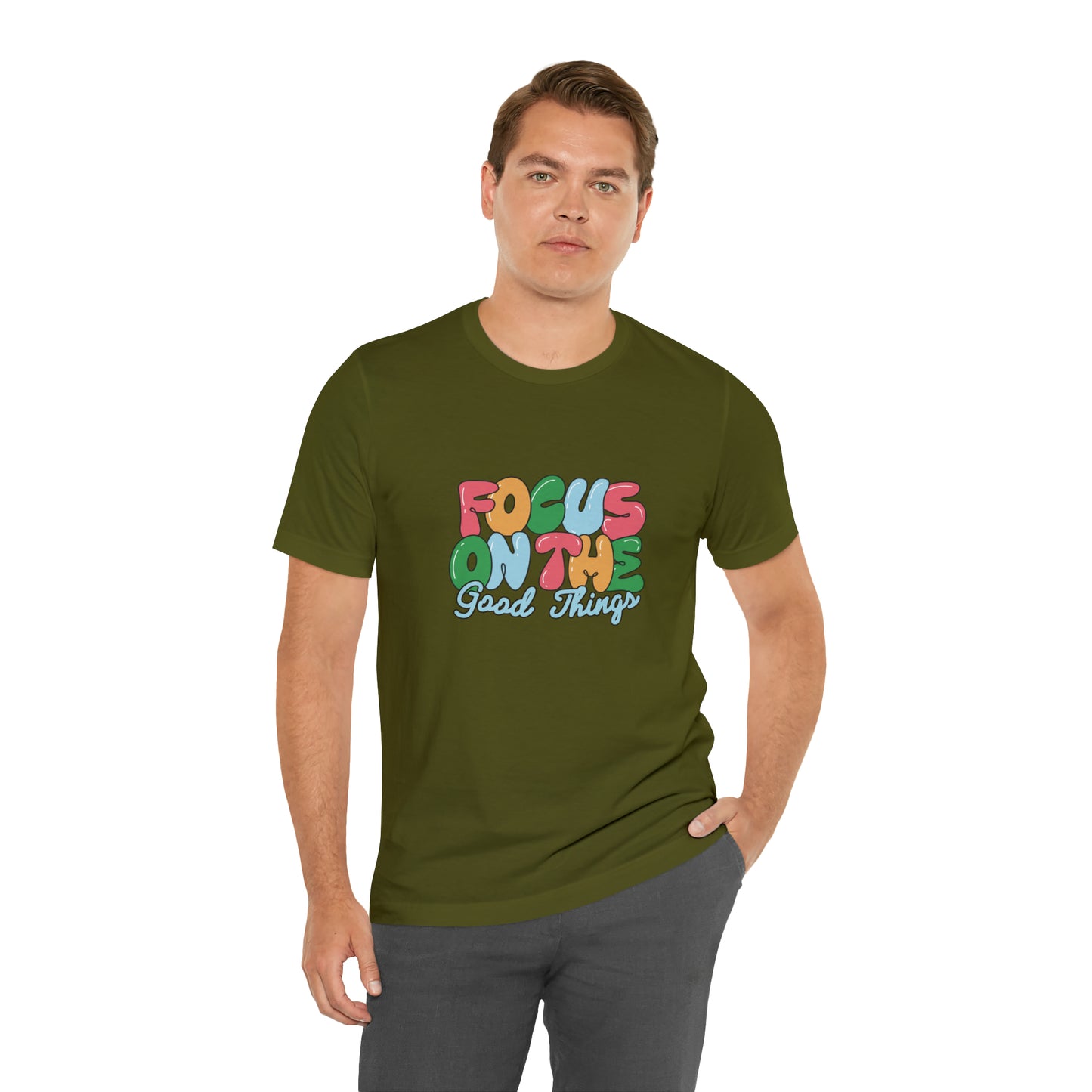 Focus on the good things shirt positive vibes shirt good vibes tee yogawear zen clothes bohemian top Women's Christmas gift for her for him