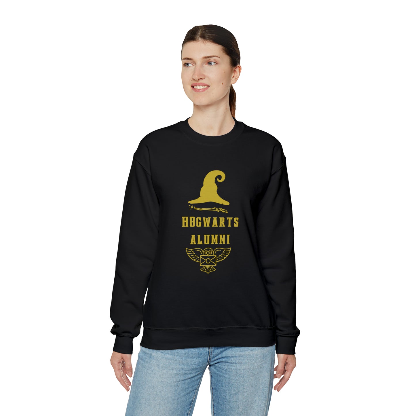 Hogwarts Alumni gift Mischief Manager Hogwarts sweater carry a wand sweatshirt Halloween sweater Universal Studios Christmas unisex gift