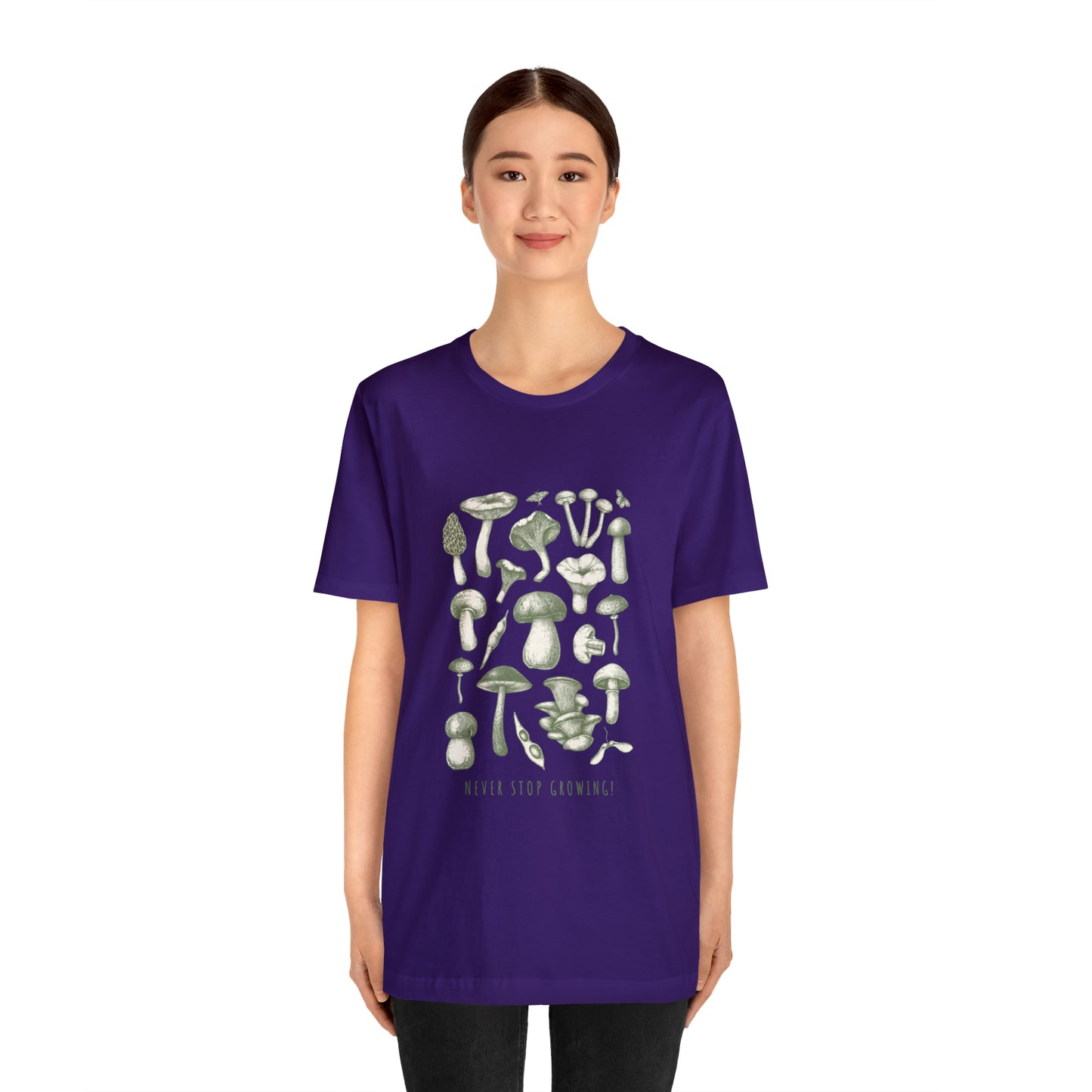 Mushroom tshirt book lover herbology Tshirt Shirt Halloween Gift for Cat Lover Gift for Cat Mom Gift