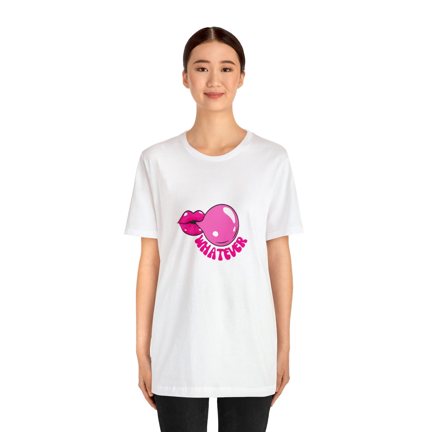 Whatever bubblegum T-Shirt Aesthetic Shirt Trendy Shirt Shirt With Words On Back Positive Gift for him Gift for her boho shirt hippie soul